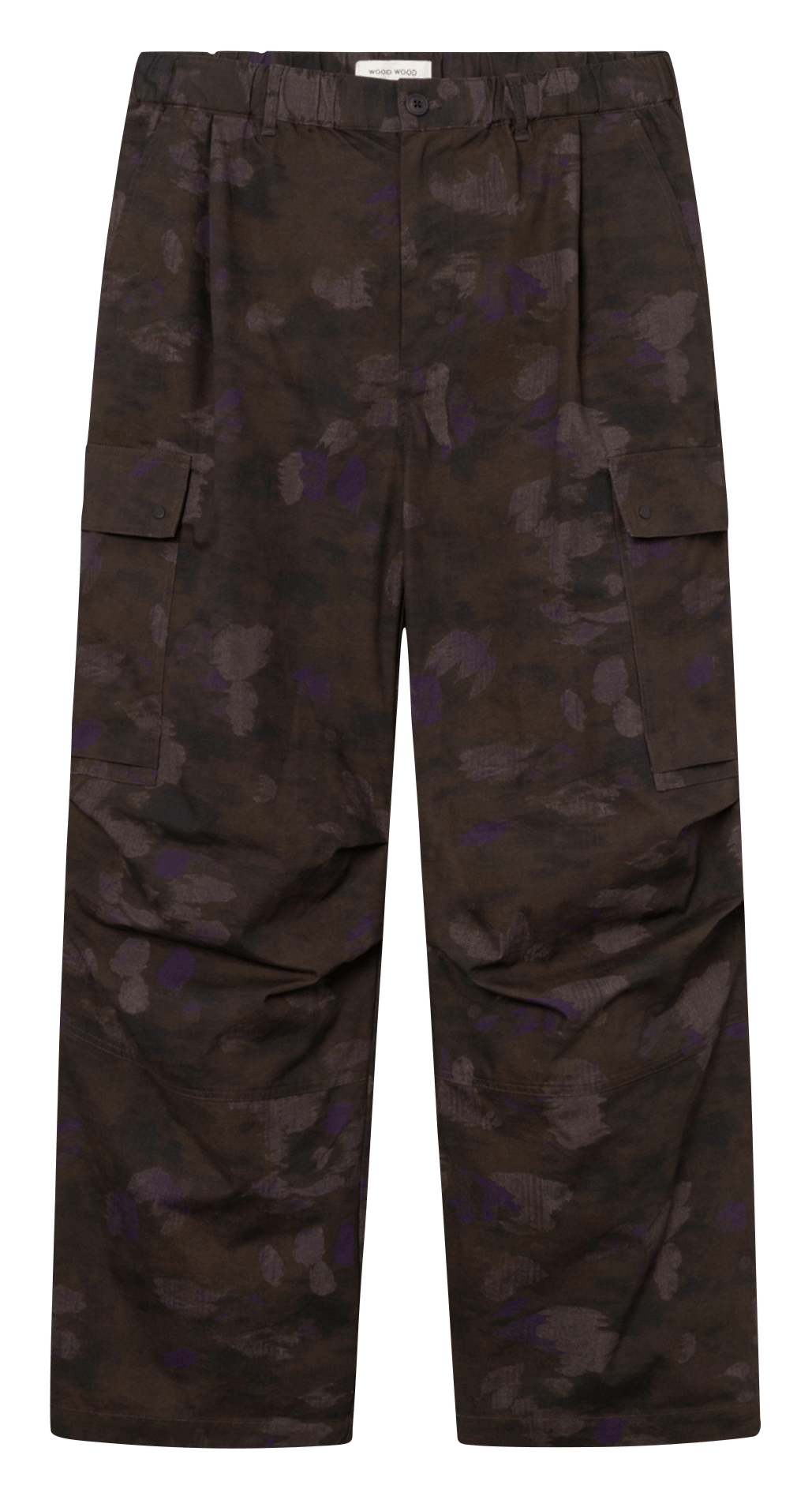 Straight-leg cotton pants WOOD WOOD Green