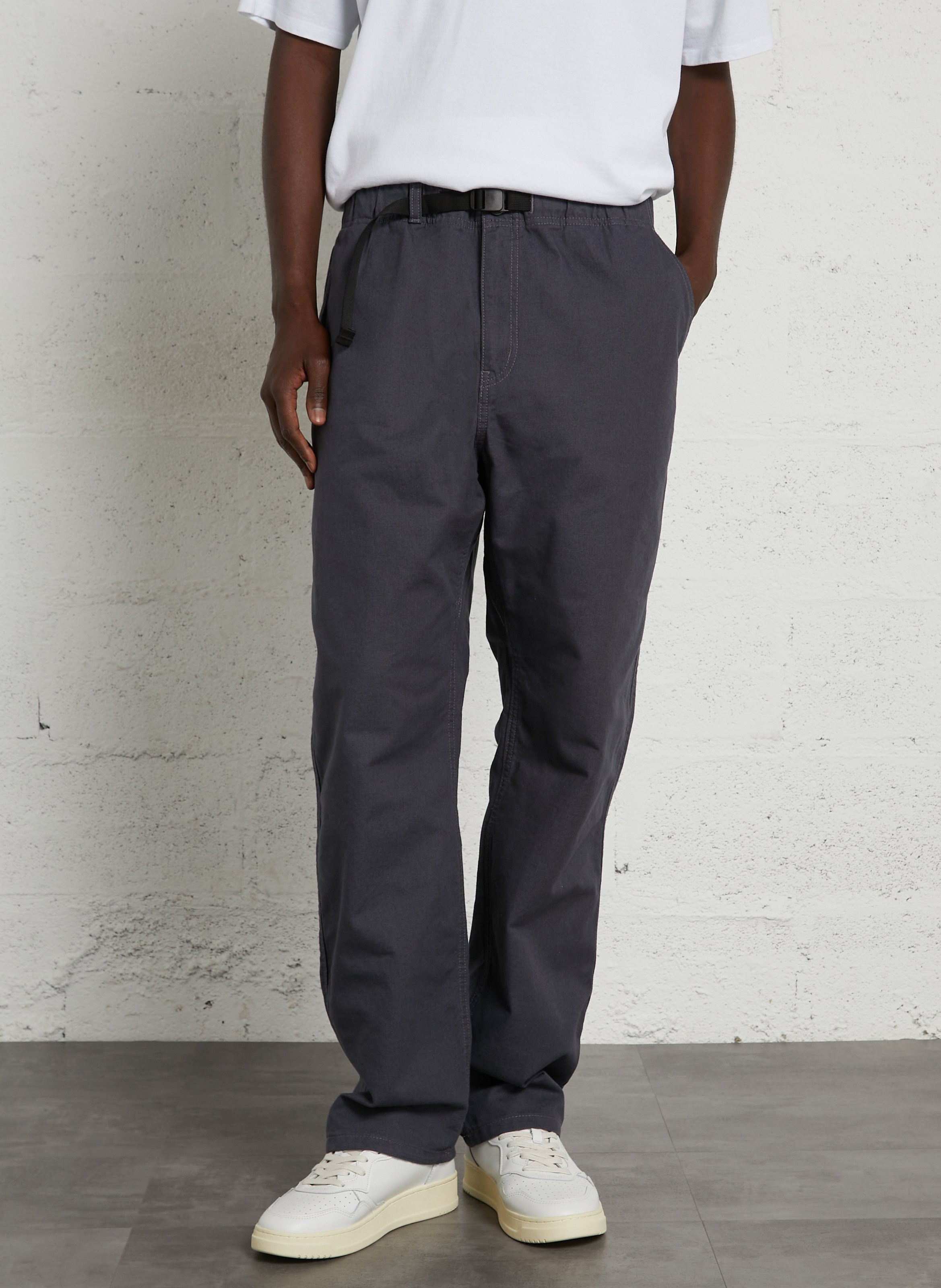 Pantalon droit en coton bio PATAGONIA Bleu