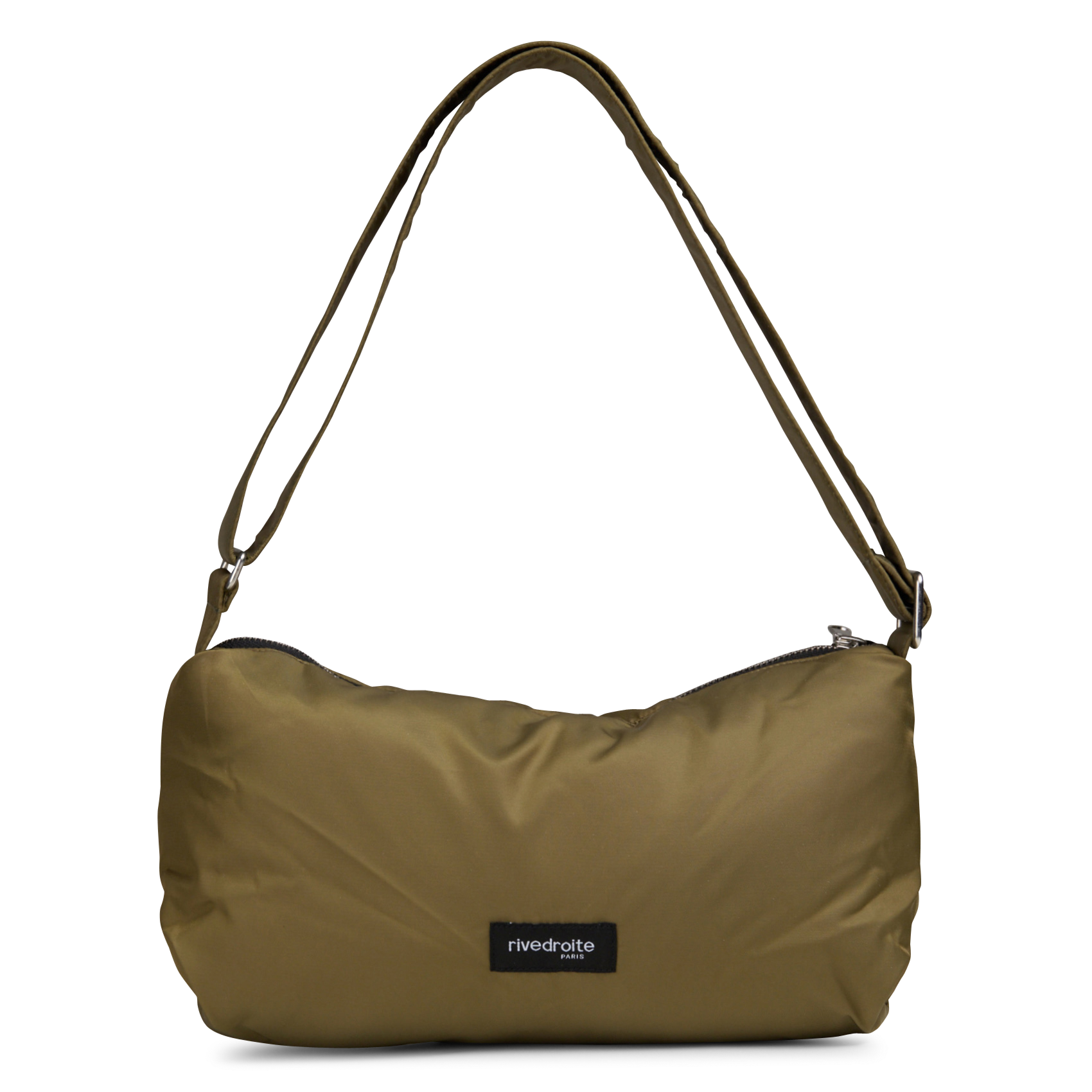 Sac porté épaule zippé RIVEDROITE PARIS Vert