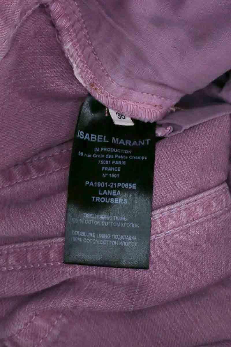 Straight jeans ISABEL MARANT ÉTOILE - SECONDE MAIN Pink