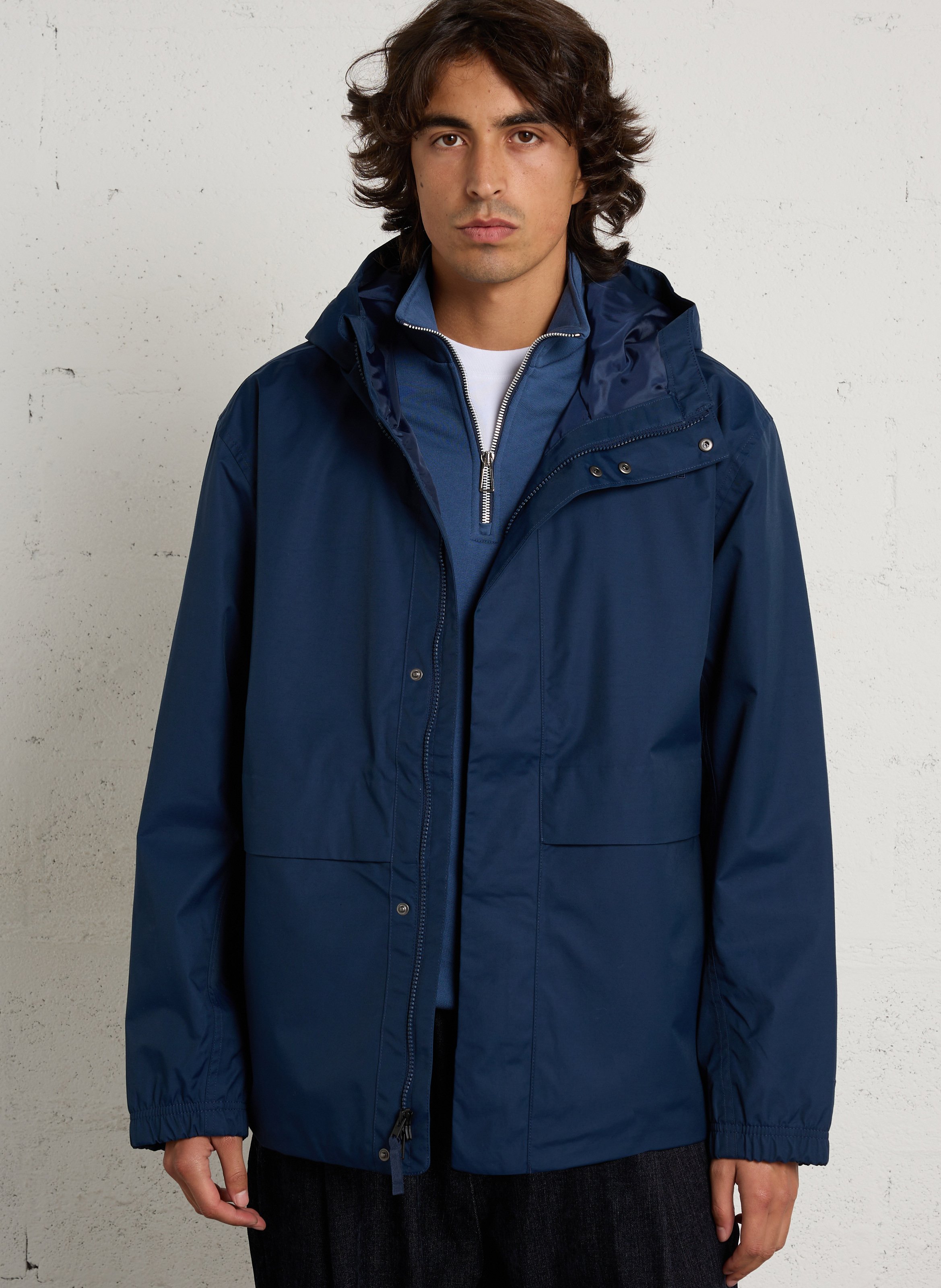 Weite wasserdichte Jacke aus Baumwollmischung THE NORTH FACE