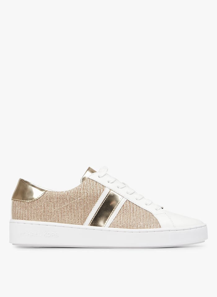 Metallic Low top Sneakers Pale Gold Michael Kors Women Place