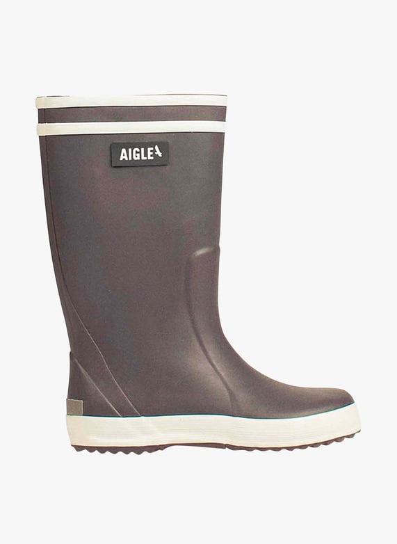 Aigle Bottes De Pluie Garcon 26 Bottes De Pluie Lolly Pop Charcoal