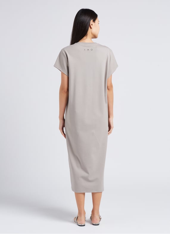 Sandales plates en cuir métallisé | Argent by IRO Sandales plates en cuir métallisé Argent