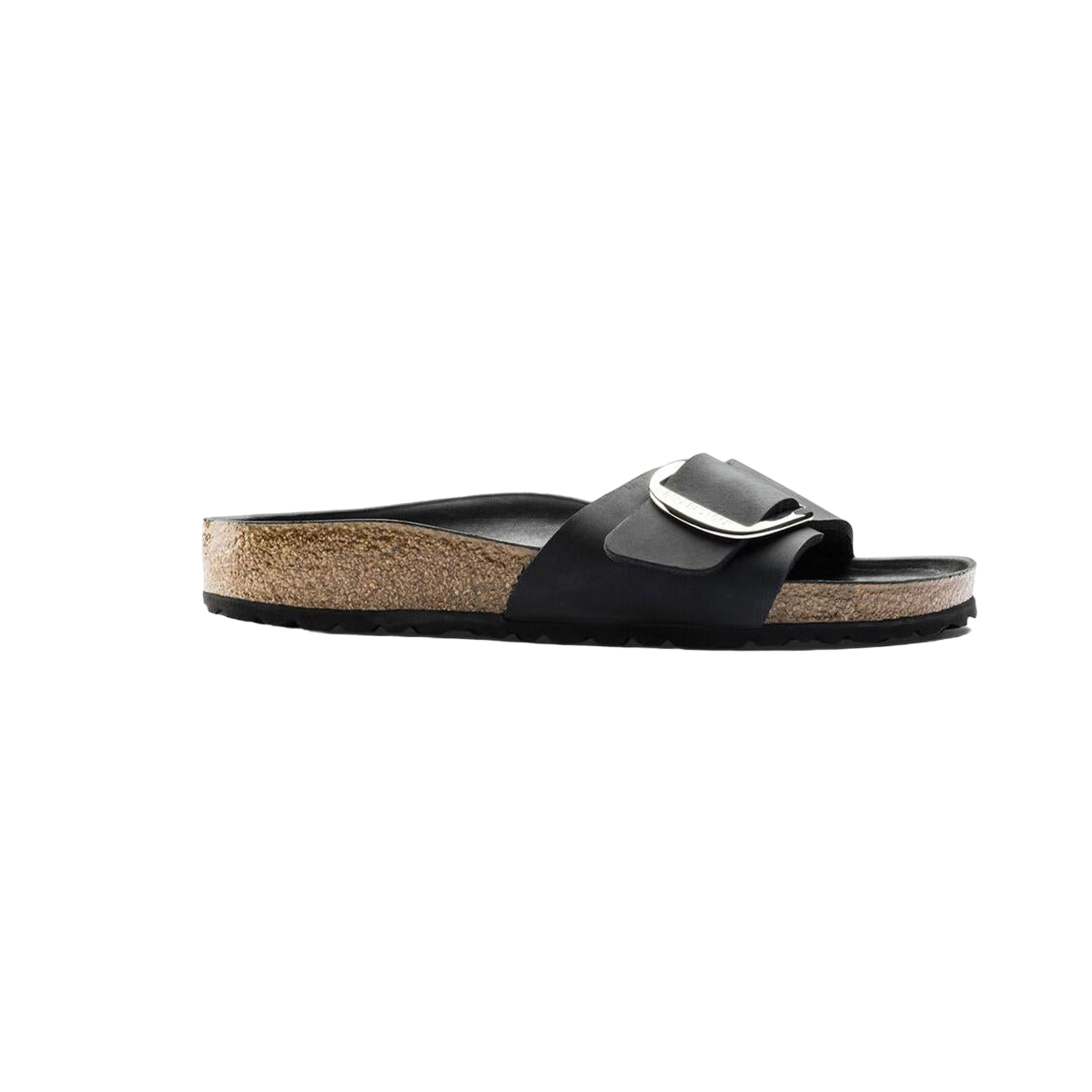 Faux leather sandals BIRKENSTOCK Black