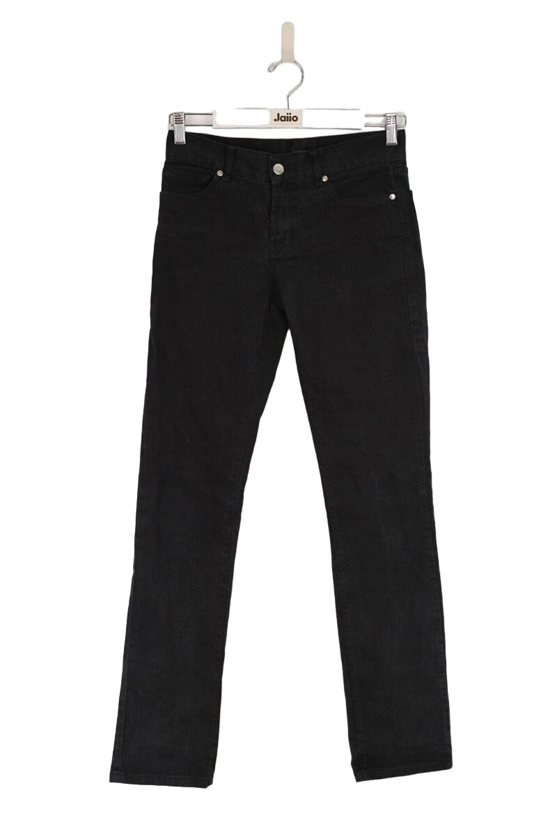 Cotton skinny jeans JOSEPH - Seconde Main Black