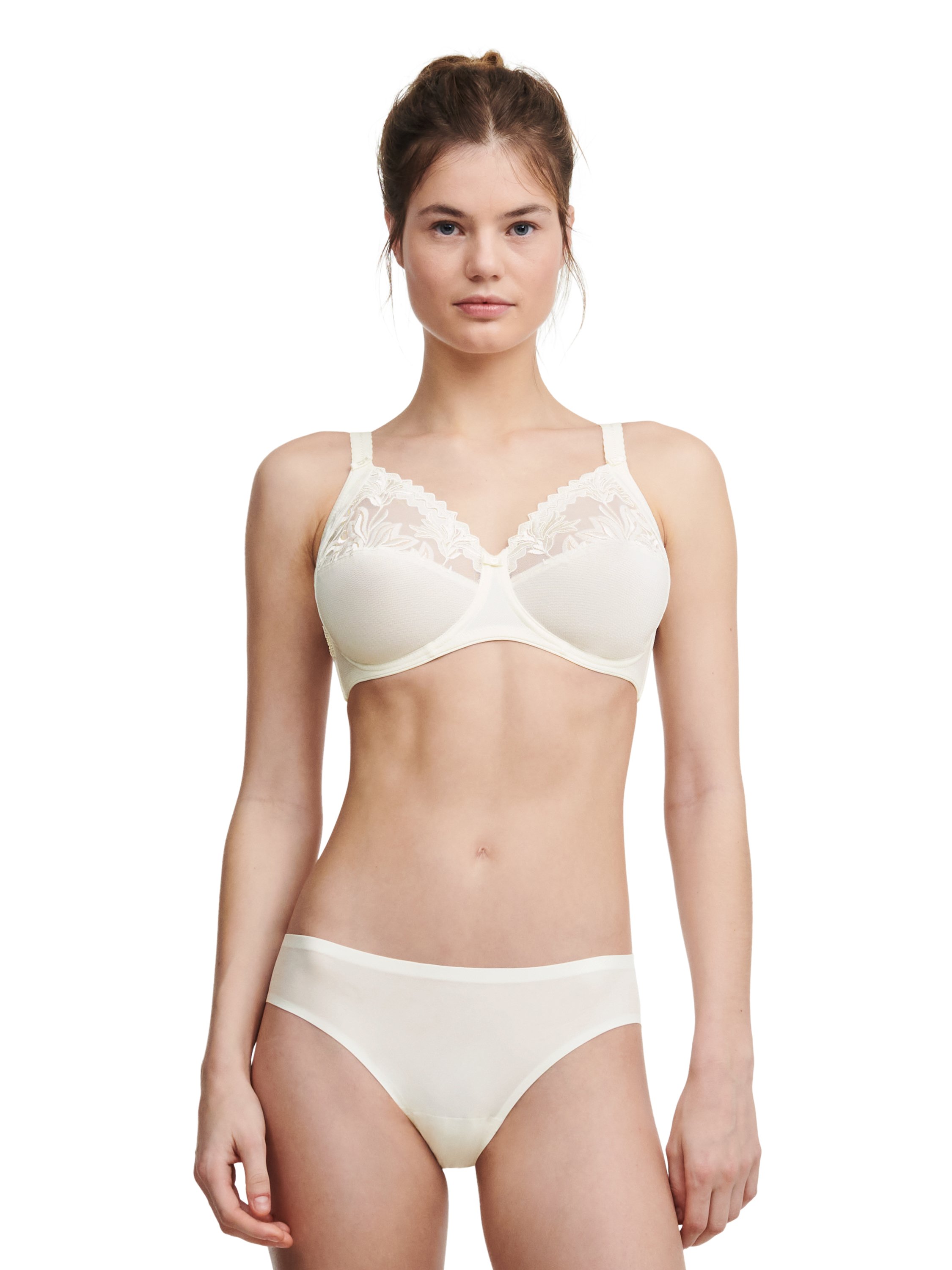 Full-cup bra CHANTELLE White