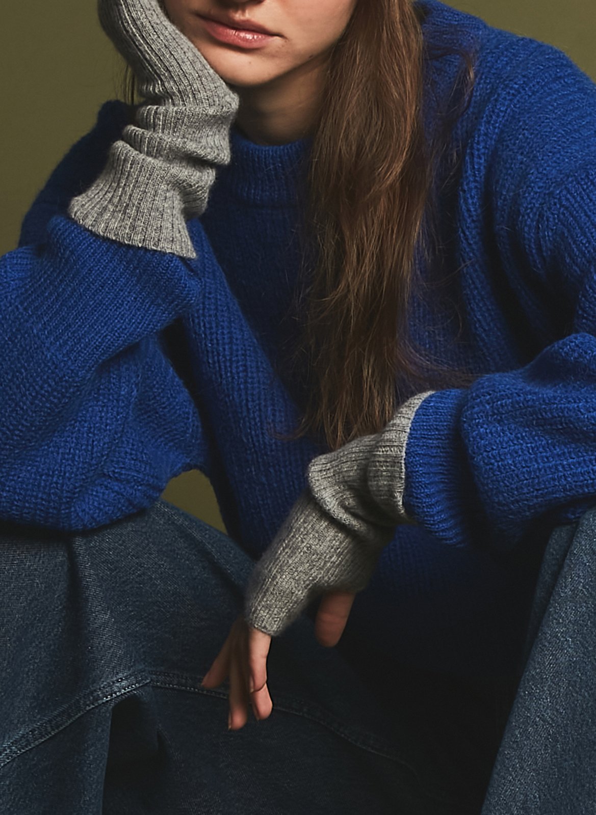 Halbhandschuhe aus Kaschmir KOON