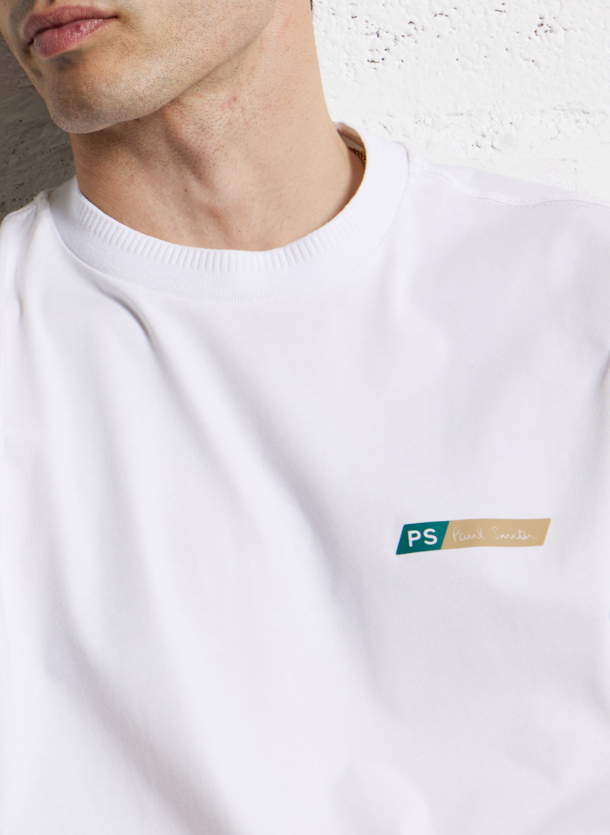Straight logo t-shirt PAUL SMITH White