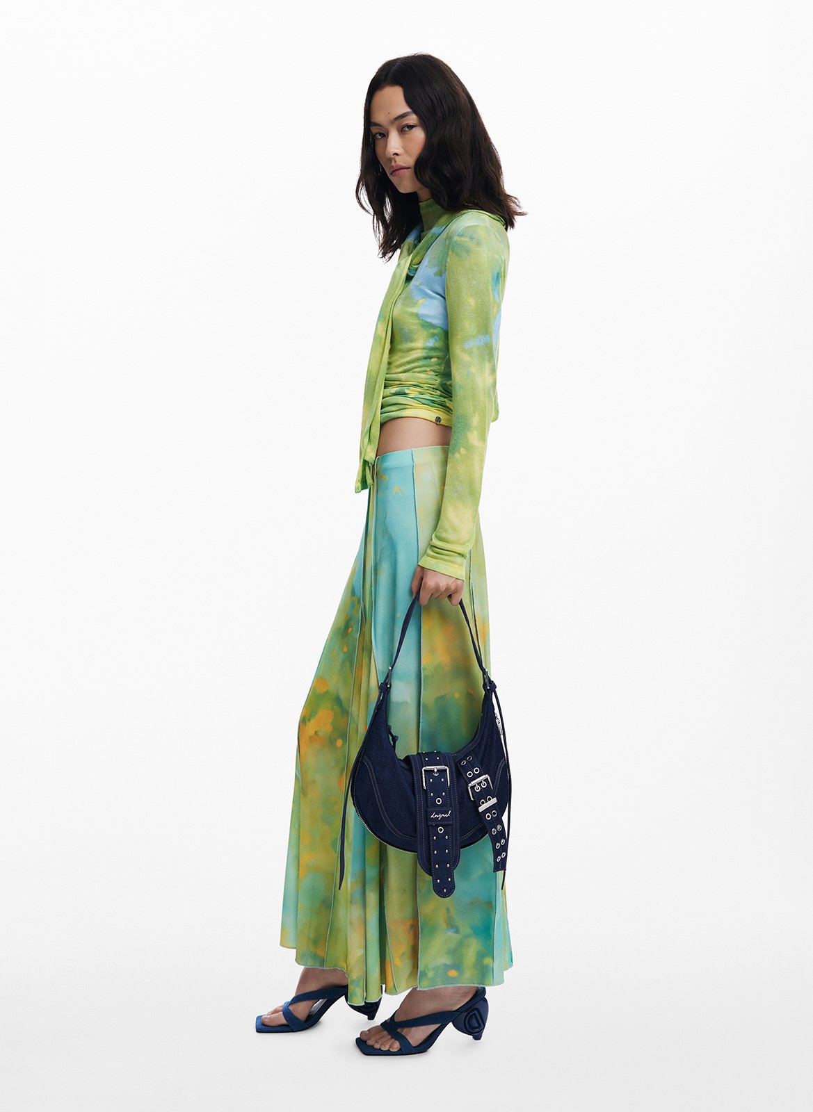 Denim-Handtasche DESIGUAL Blau