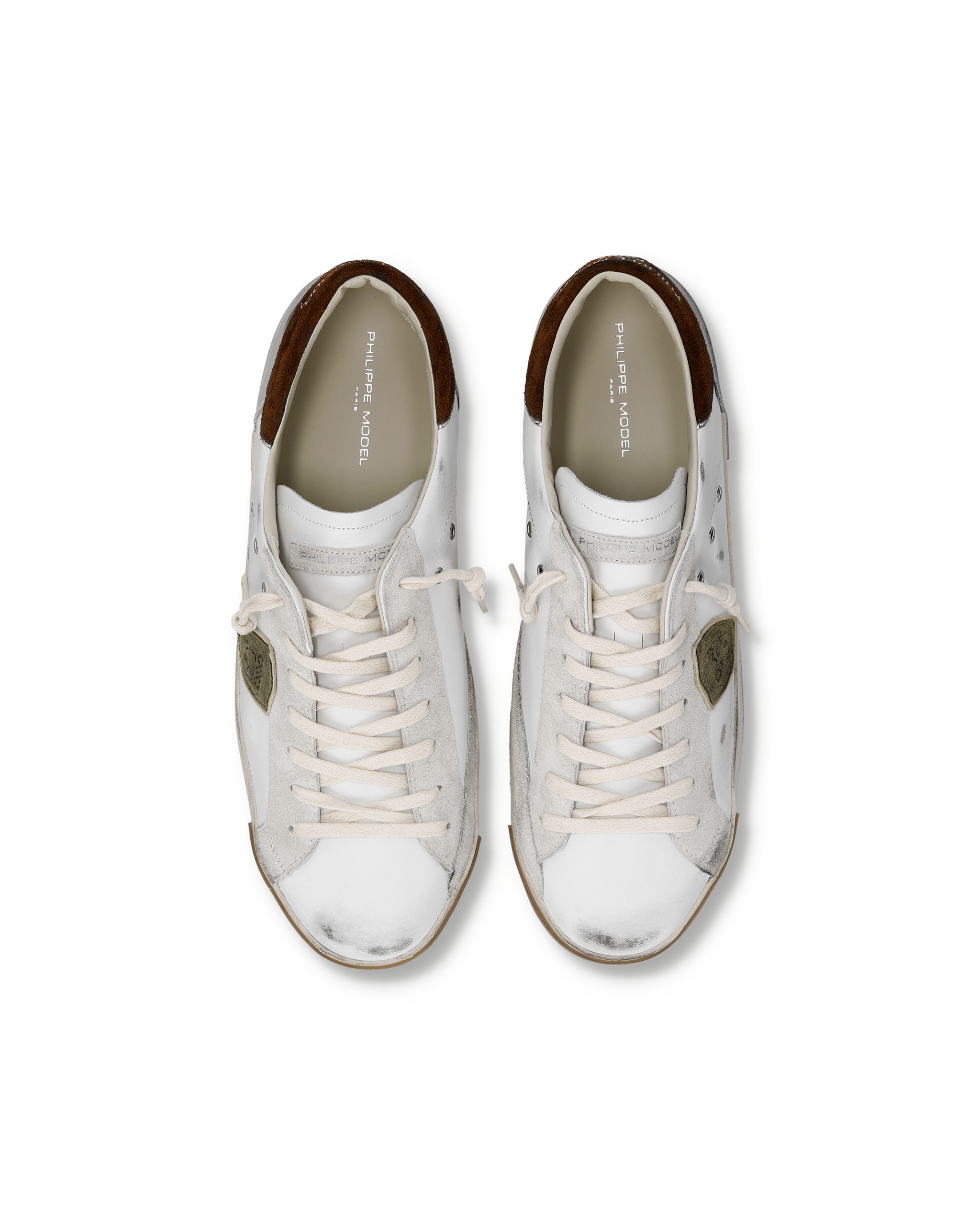 Tennis sneakers. PHILIPPE MODEL Brown