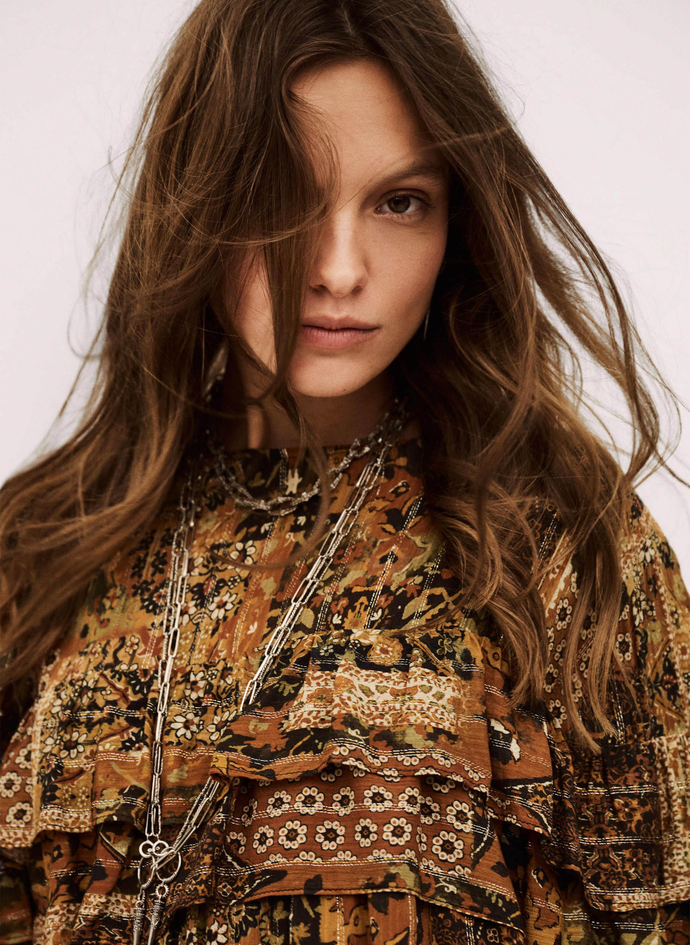 Blouse col rond  BA&SH Orange