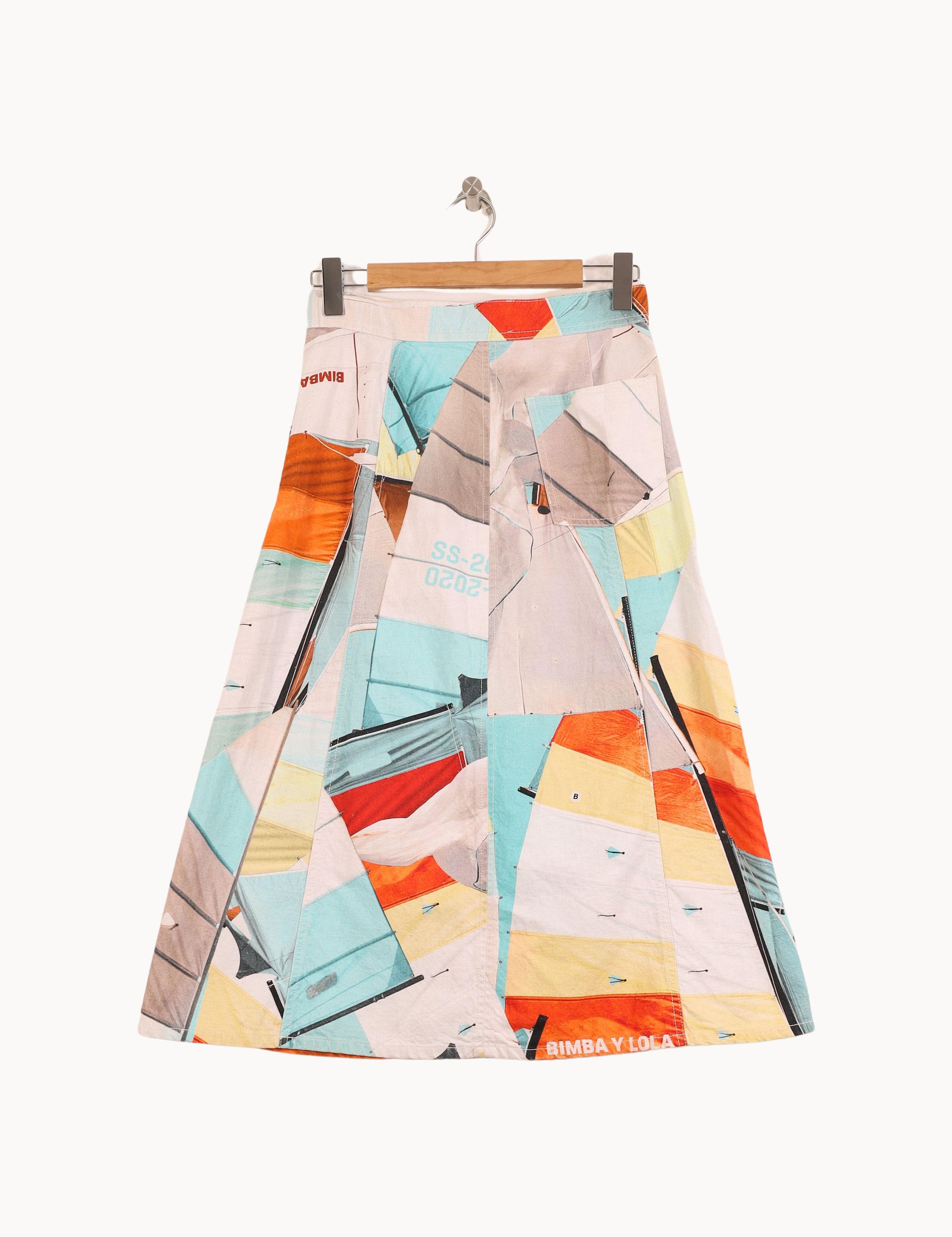 Long skirt BIMBA Y LOLA - Seconde main Multicolored