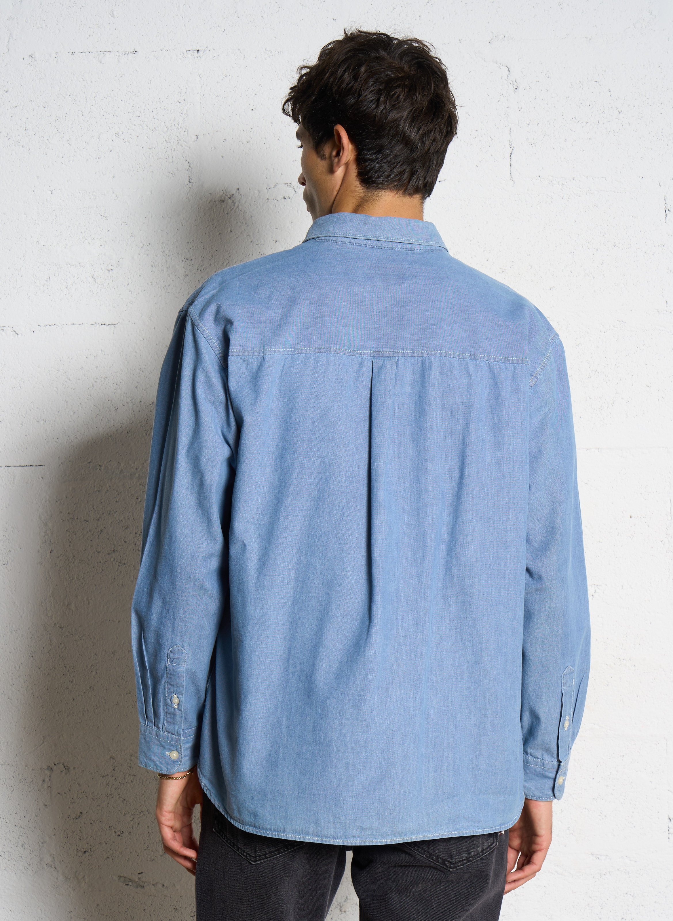 Bridget denim shirt PEPE JEANS Blue