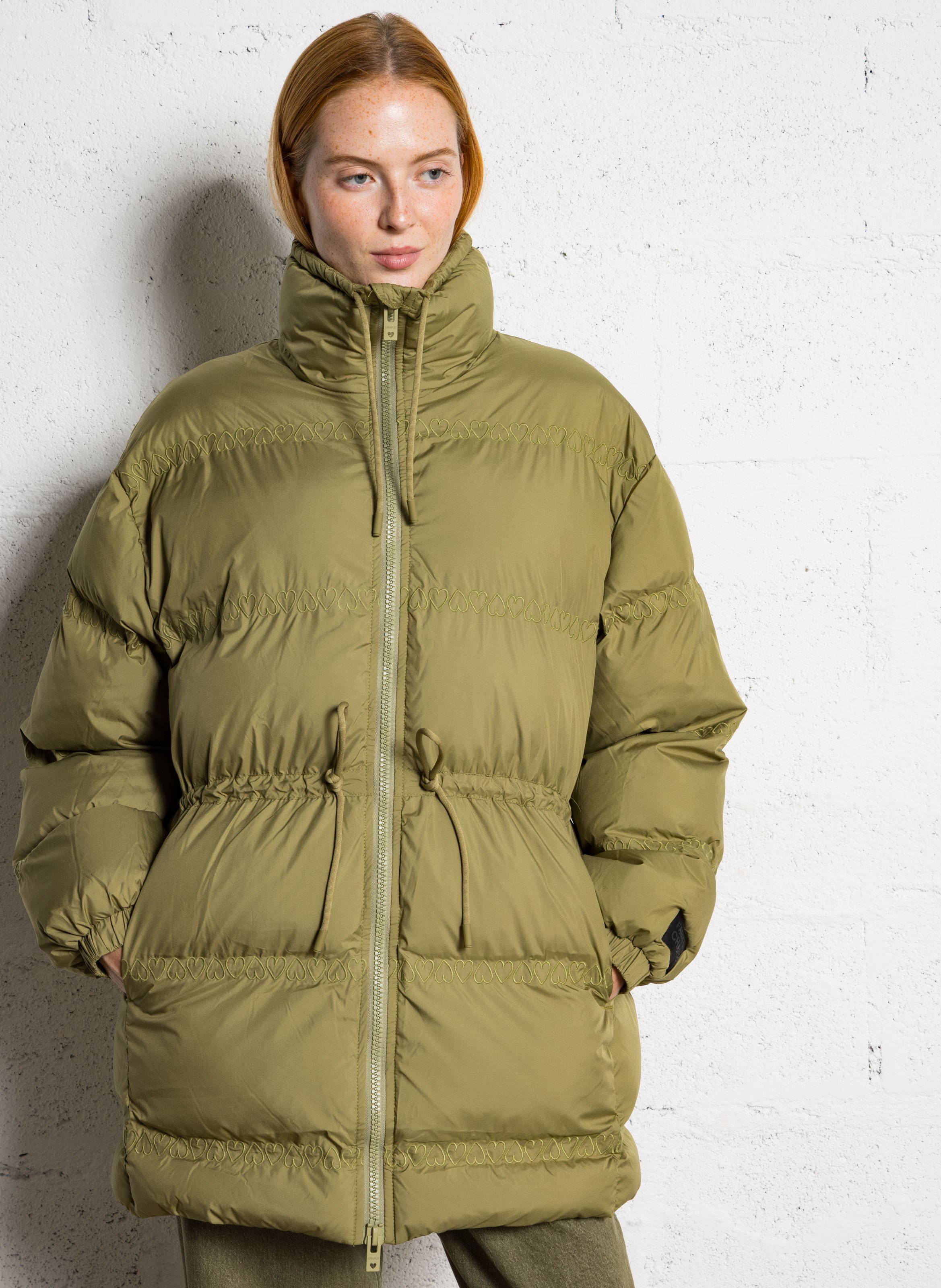 Doudoune col montant  FABIENNE CHAPOT Vert