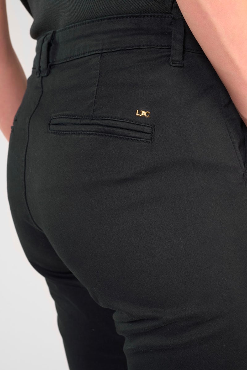 Chino pants LE TEMPS DES CERISES Black