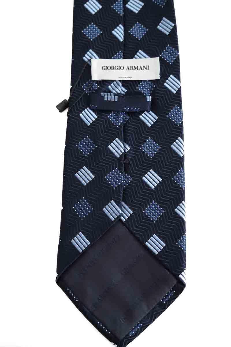 Tie ARMANI - SECONDE MAIN Blue