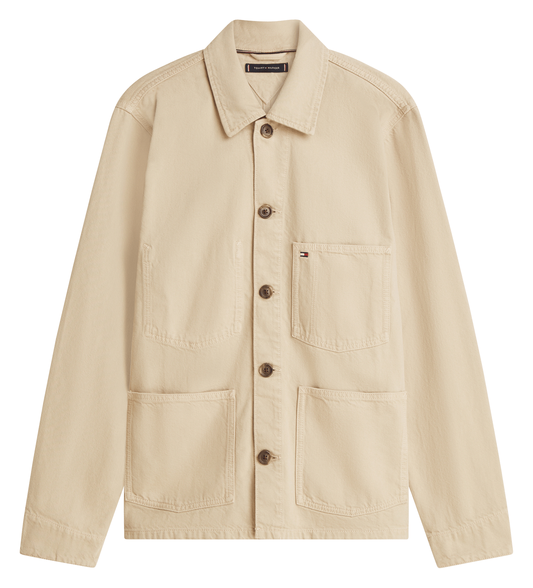 Klassische Jeansjacke TOMMY HILFIGER Khaki