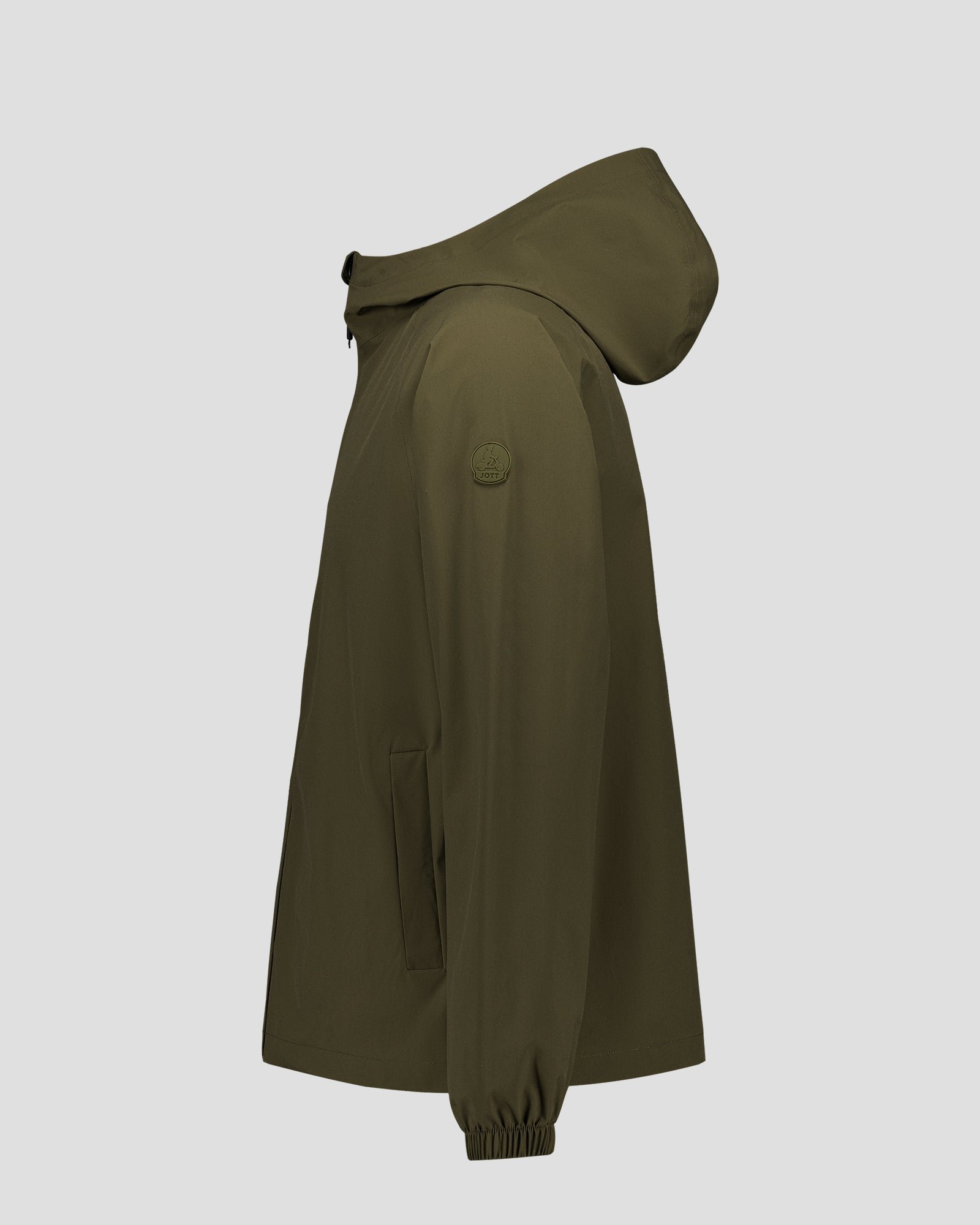 Raincoat straight cut cove JOTT Green