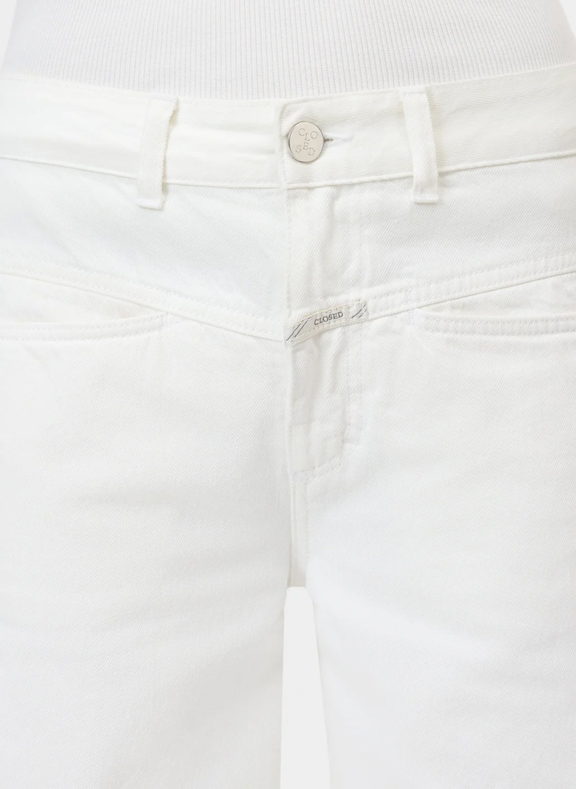 Wide cotton trousers  CLOSED Beige