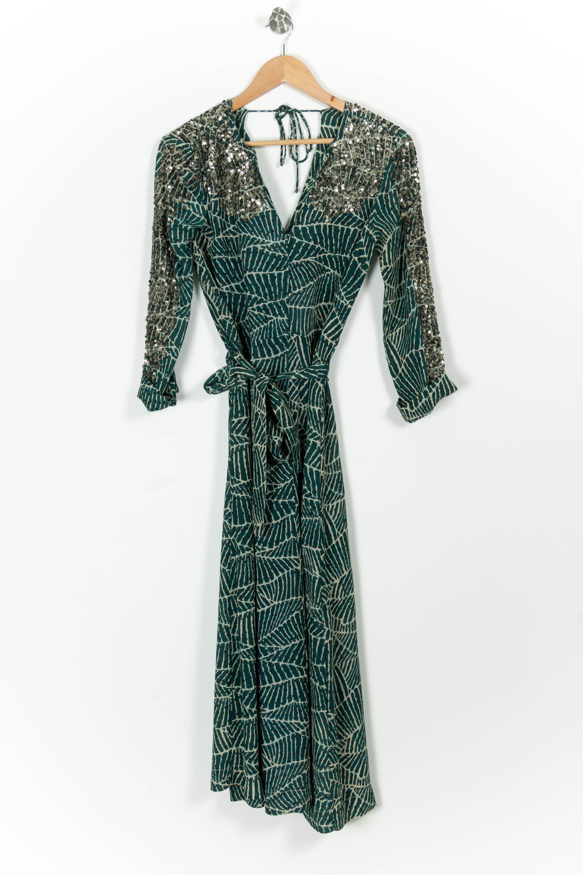 Robe longue STELLA FOREST - SECONDE MAIN Vert