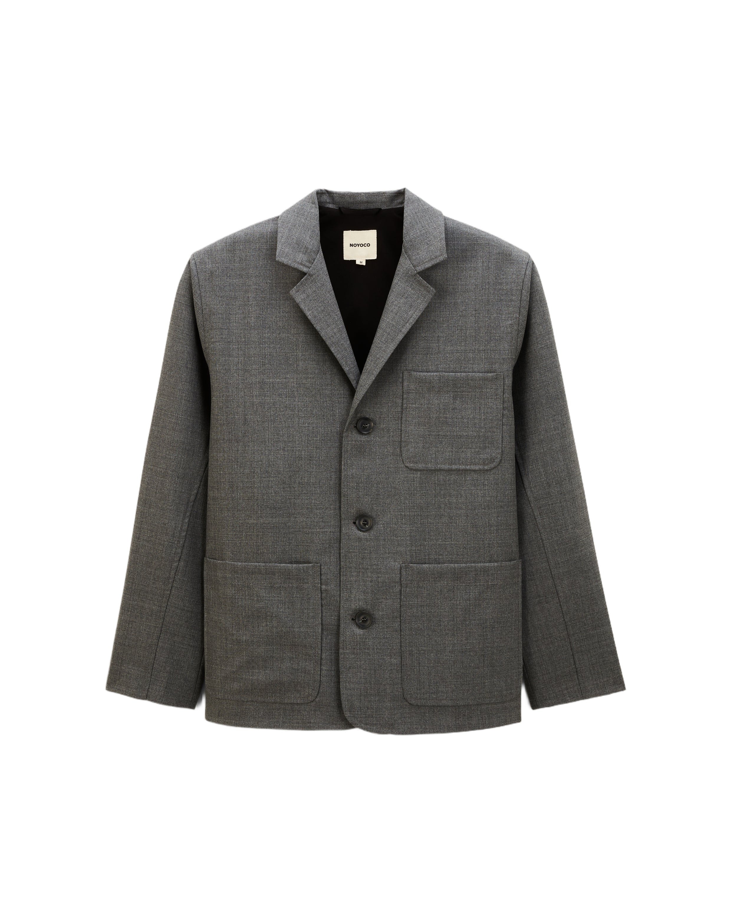 Casual blazer Nairo Steel Grey Noyoco Grey