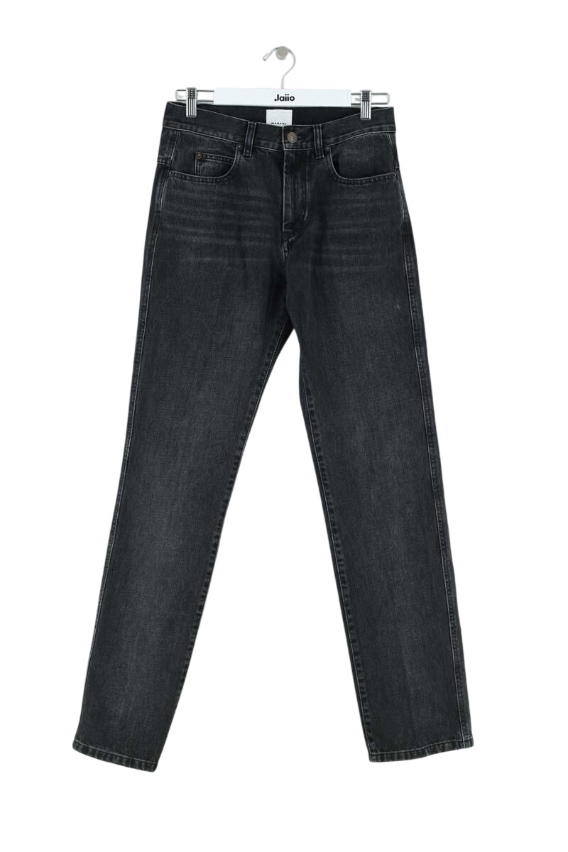 Jean droit ISABEL MARANT - Seconde Main Noir