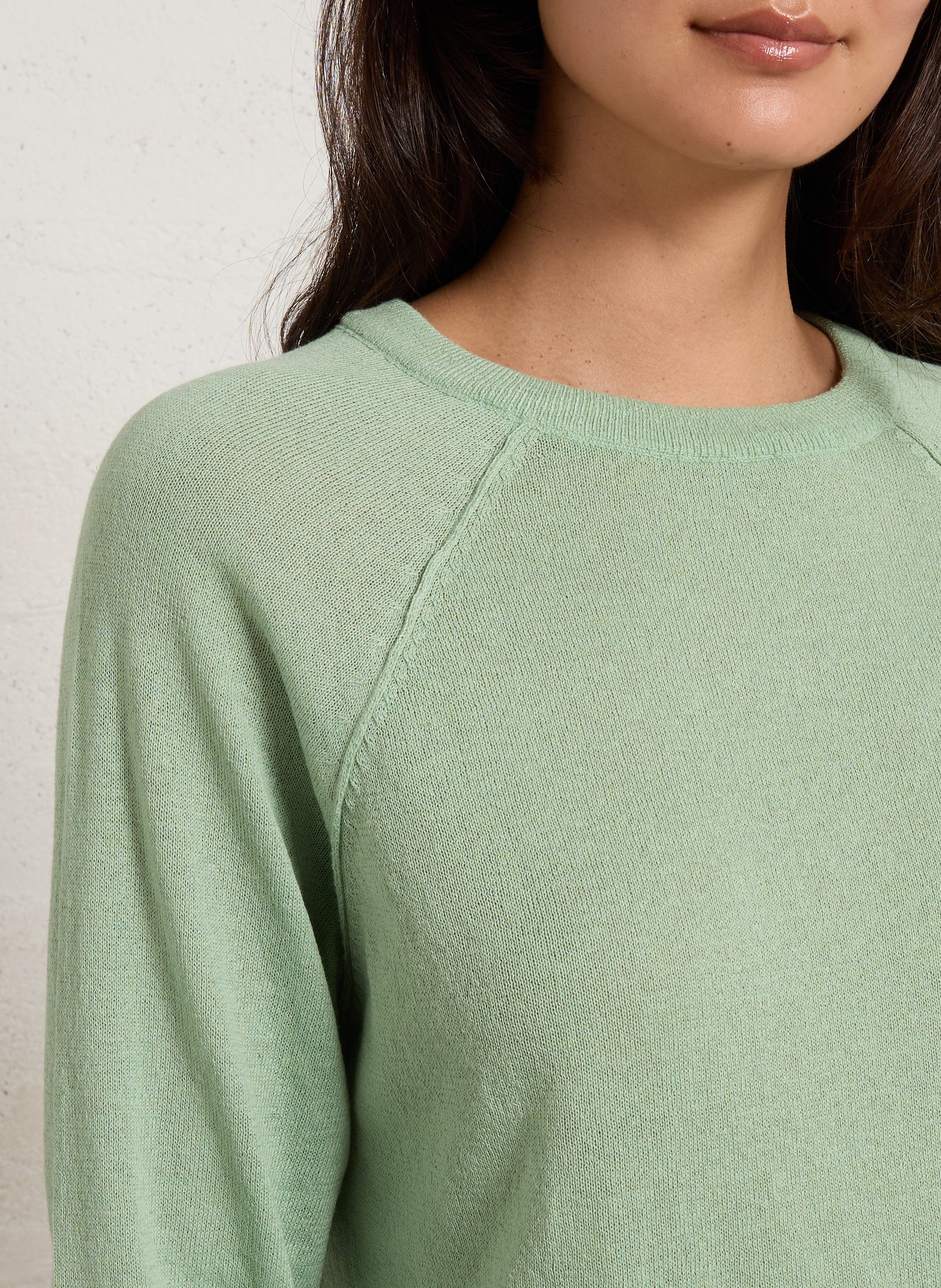 High-neck sweater SUD EXPRESS Green