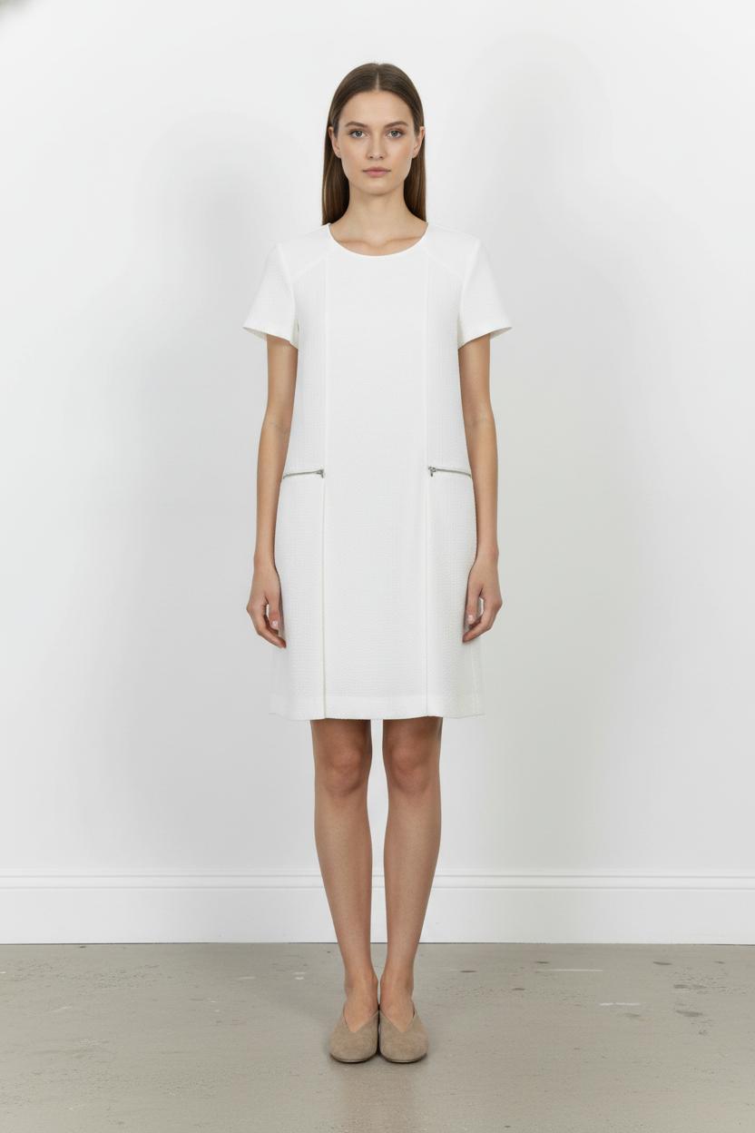 Robe courte & midi COMPTOIR DES COTONNIERS - Seconde main Blanc