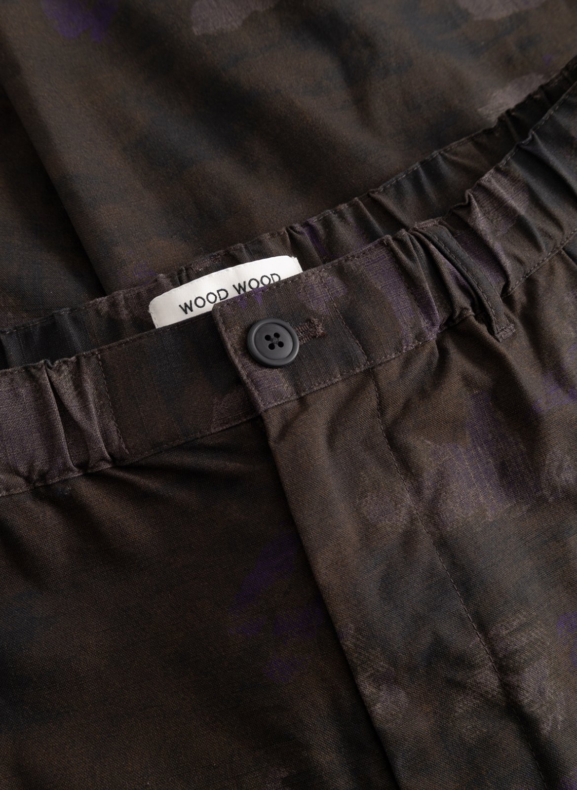 Straight-leg cotton pants WOOD WOOD Green