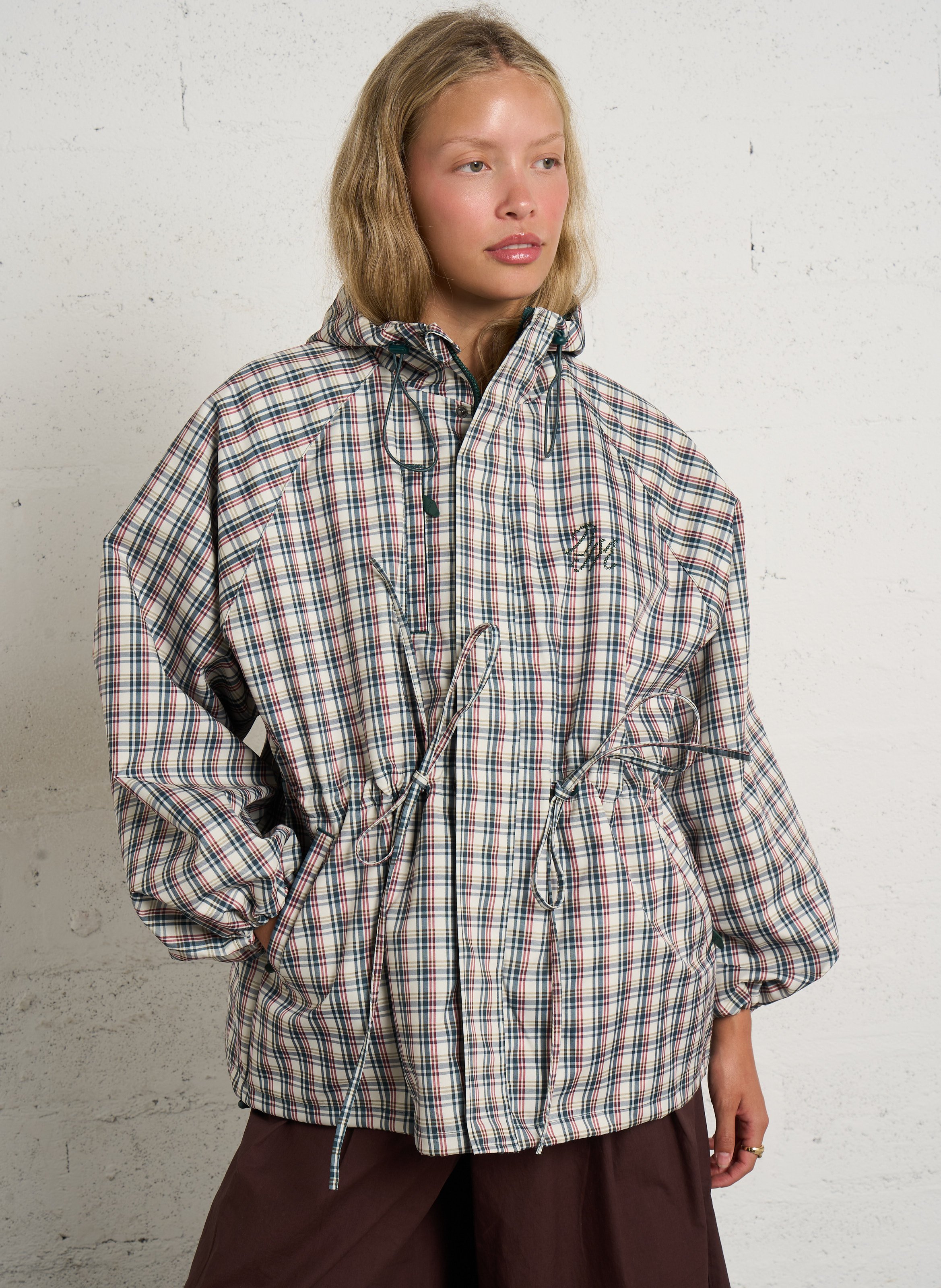 Oversized high-neck printed parka DAMSON MADDER Multicolored