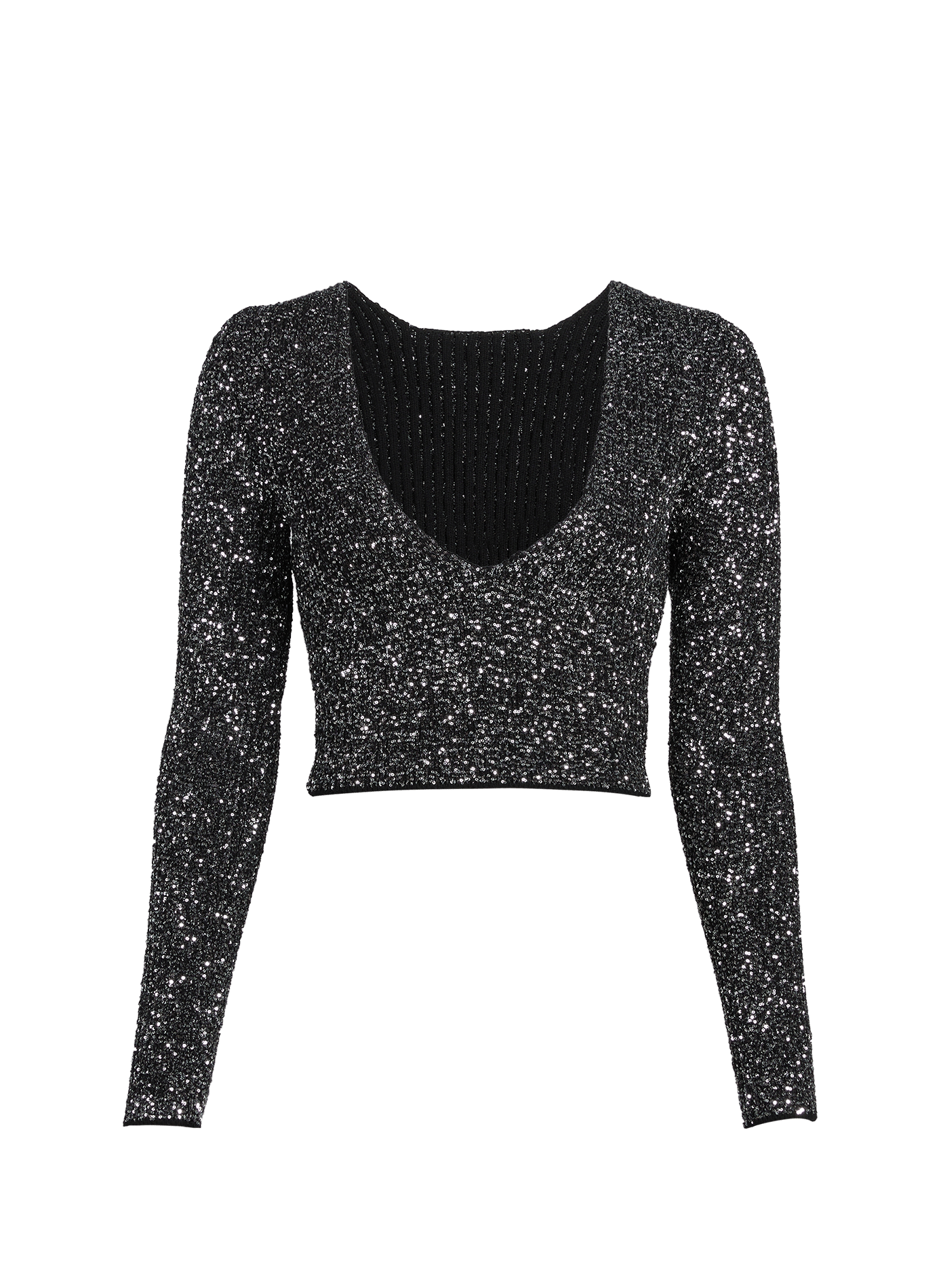 Top with Barim rhinestone embellishments SAISON 1865 Silver