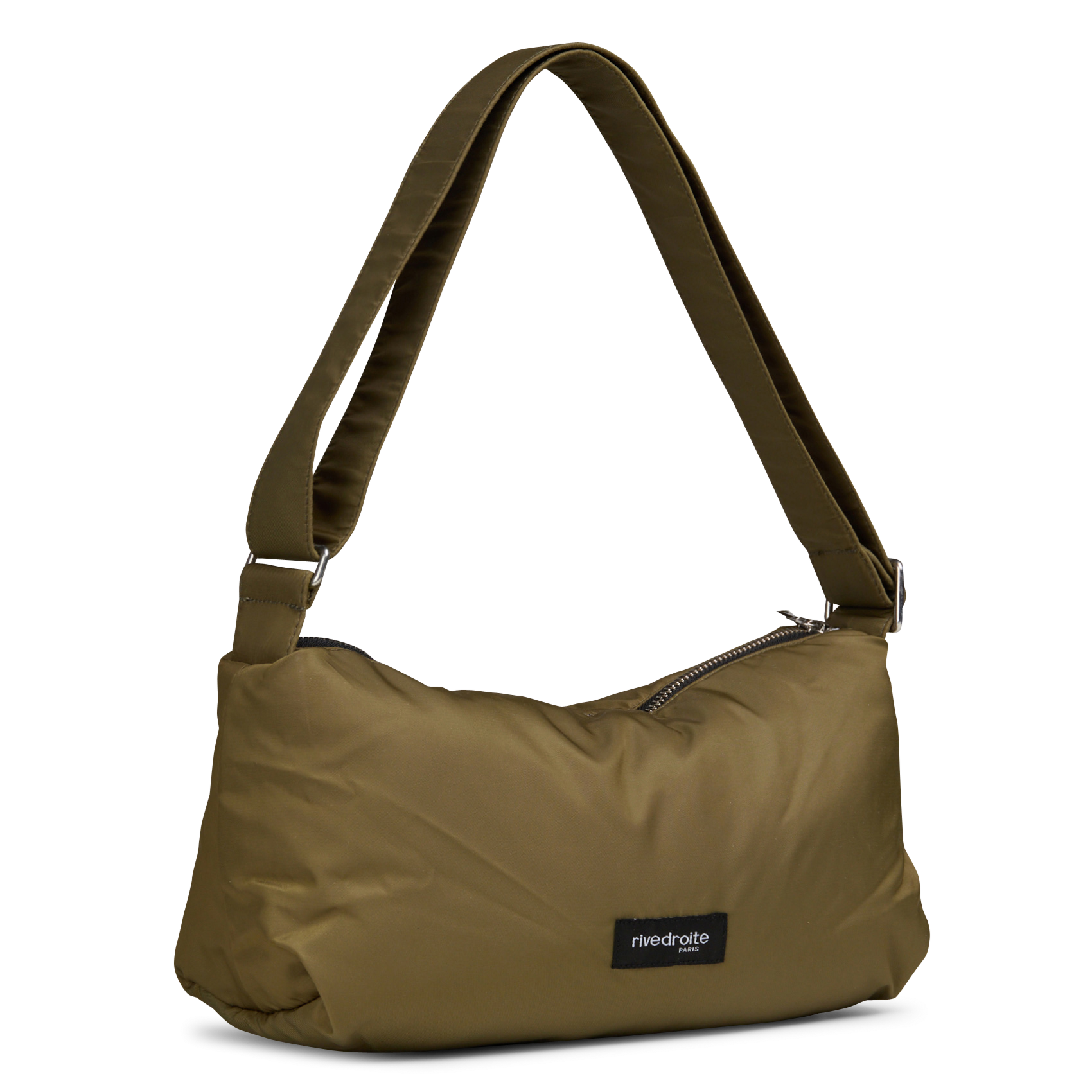 Sac porté épaule zippé RIVEDROITE PARIS Vert