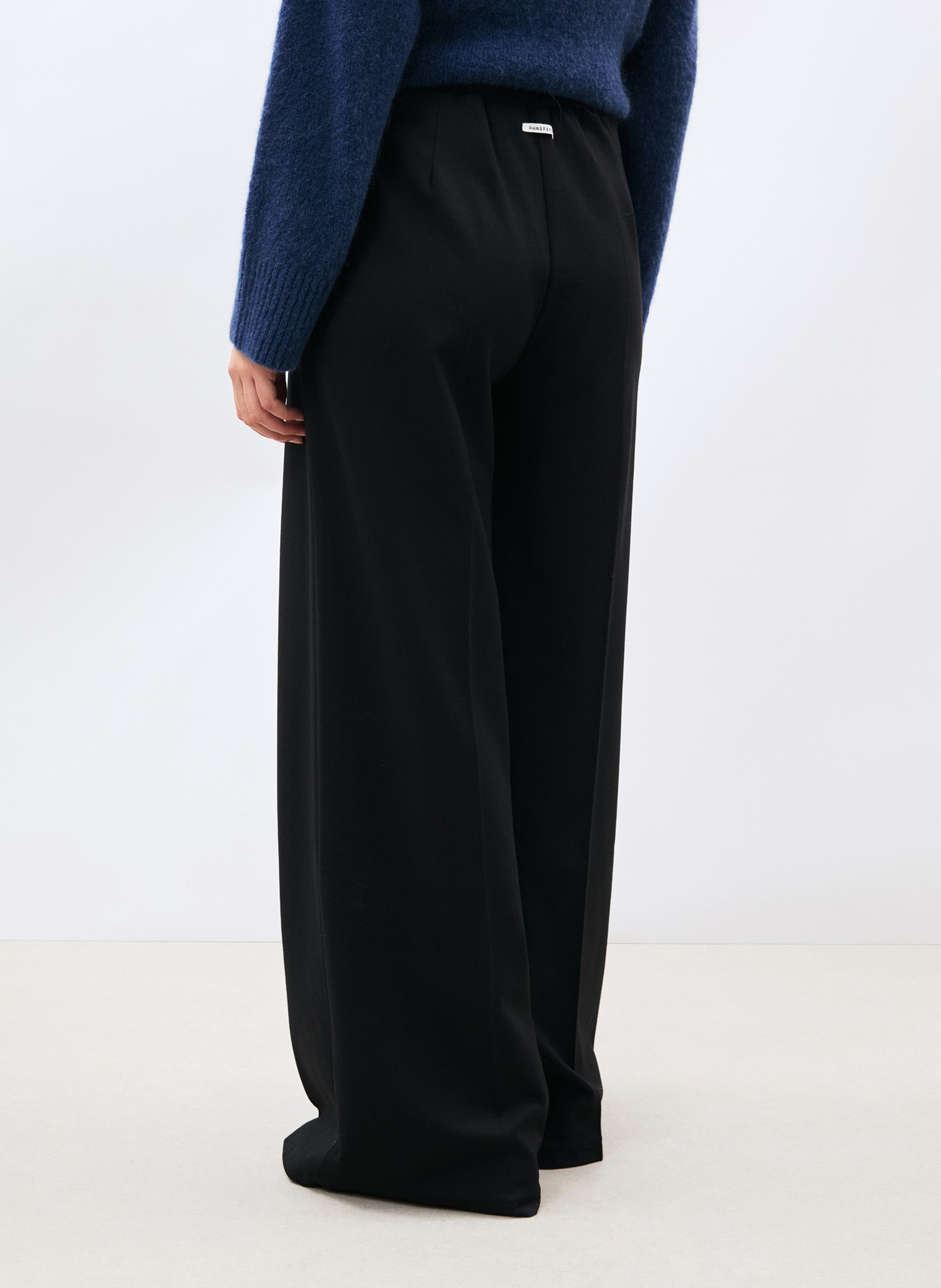 Pantalon large talle haute HUMILITY Noir