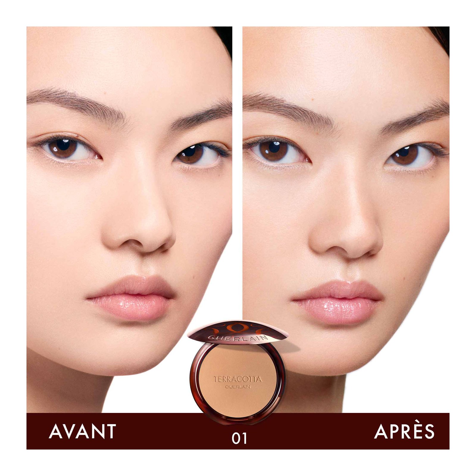 Terracotta - Bräunungspuder mit 96 % natürlichen Inhaltsstoffen GUERLAIN 01 clair dorÉ