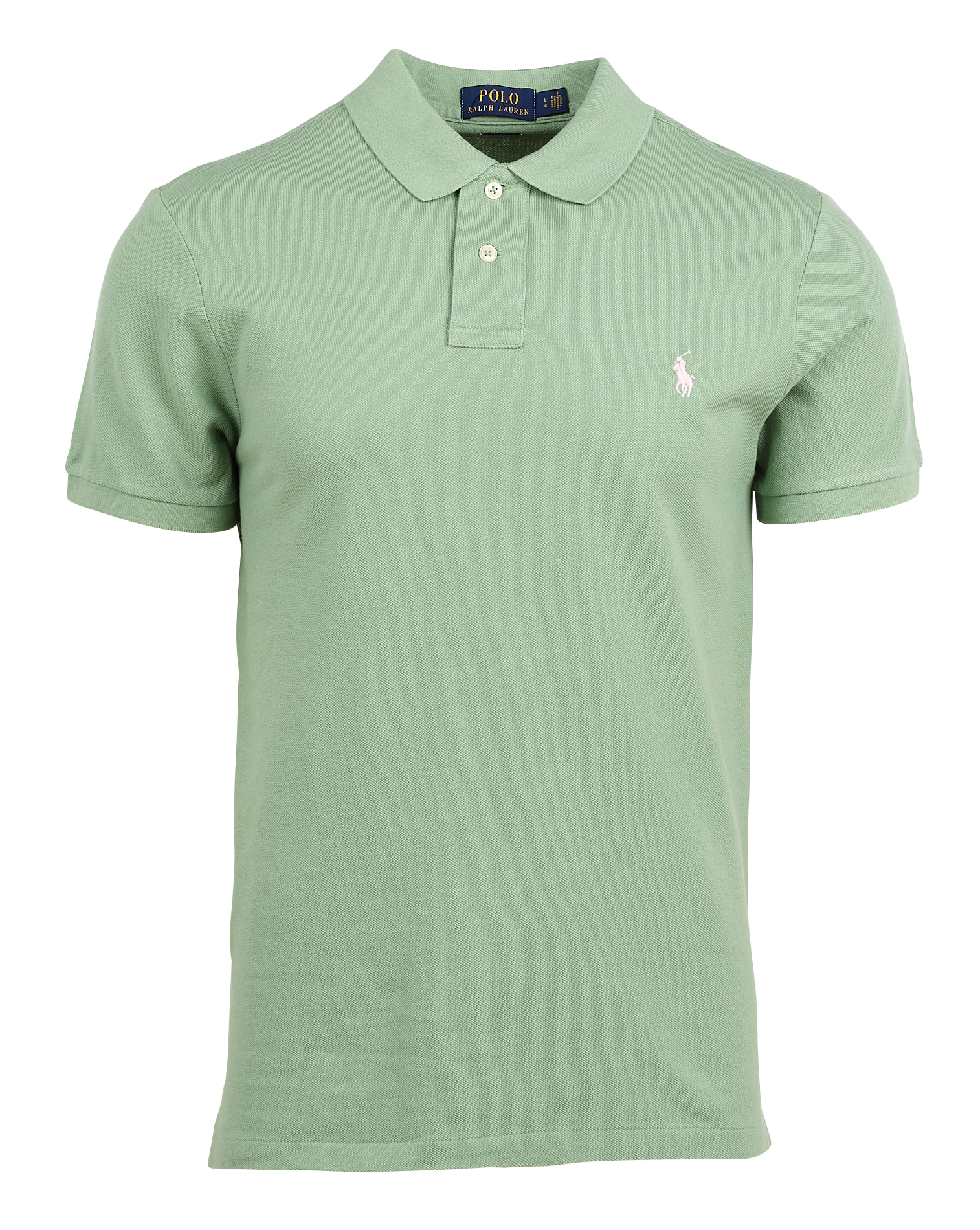 Polo slim fit de piqué de algodón VerdePOLO RALPH LAUREN