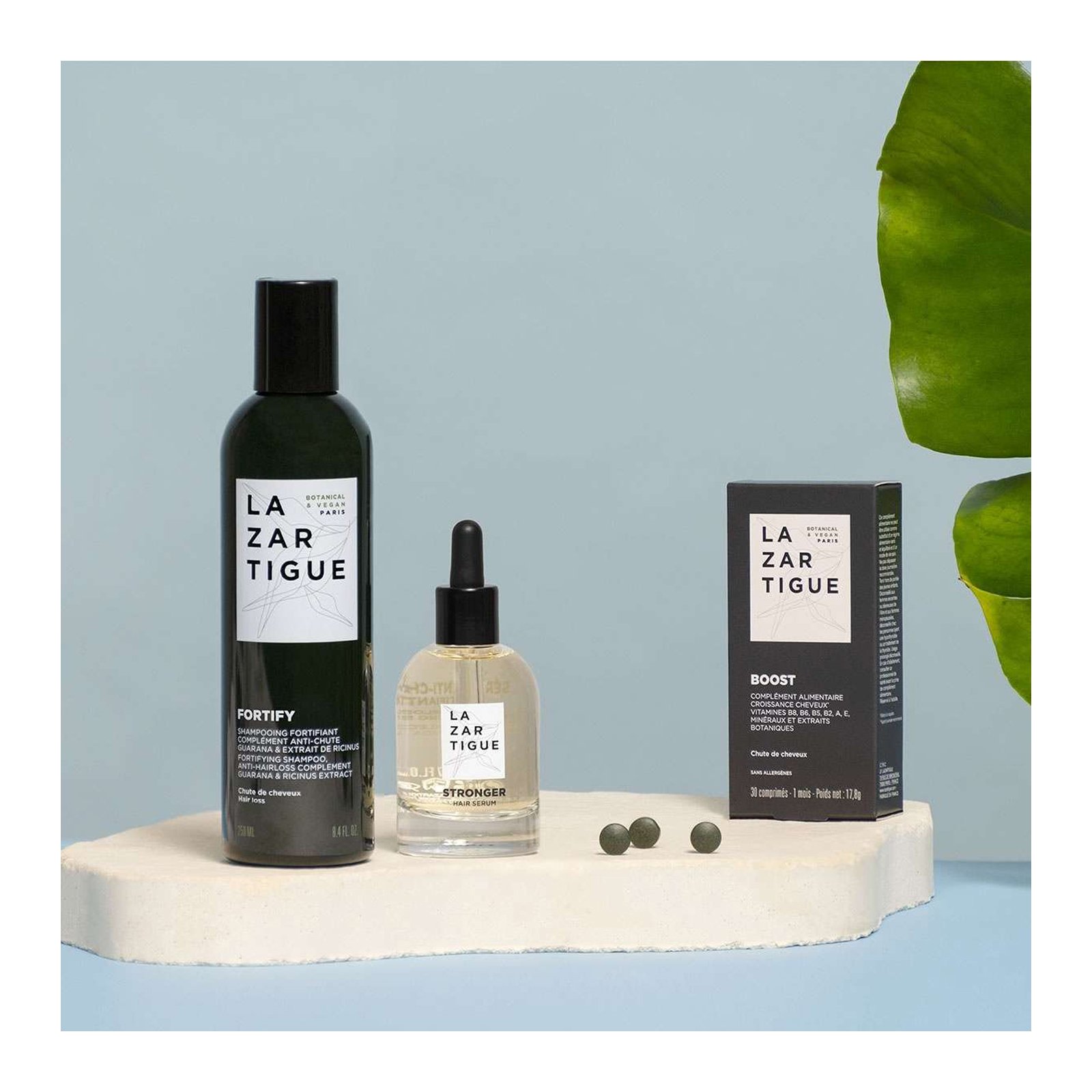 Fortify anti-hair loss shampoo LAZARTIGUE No color