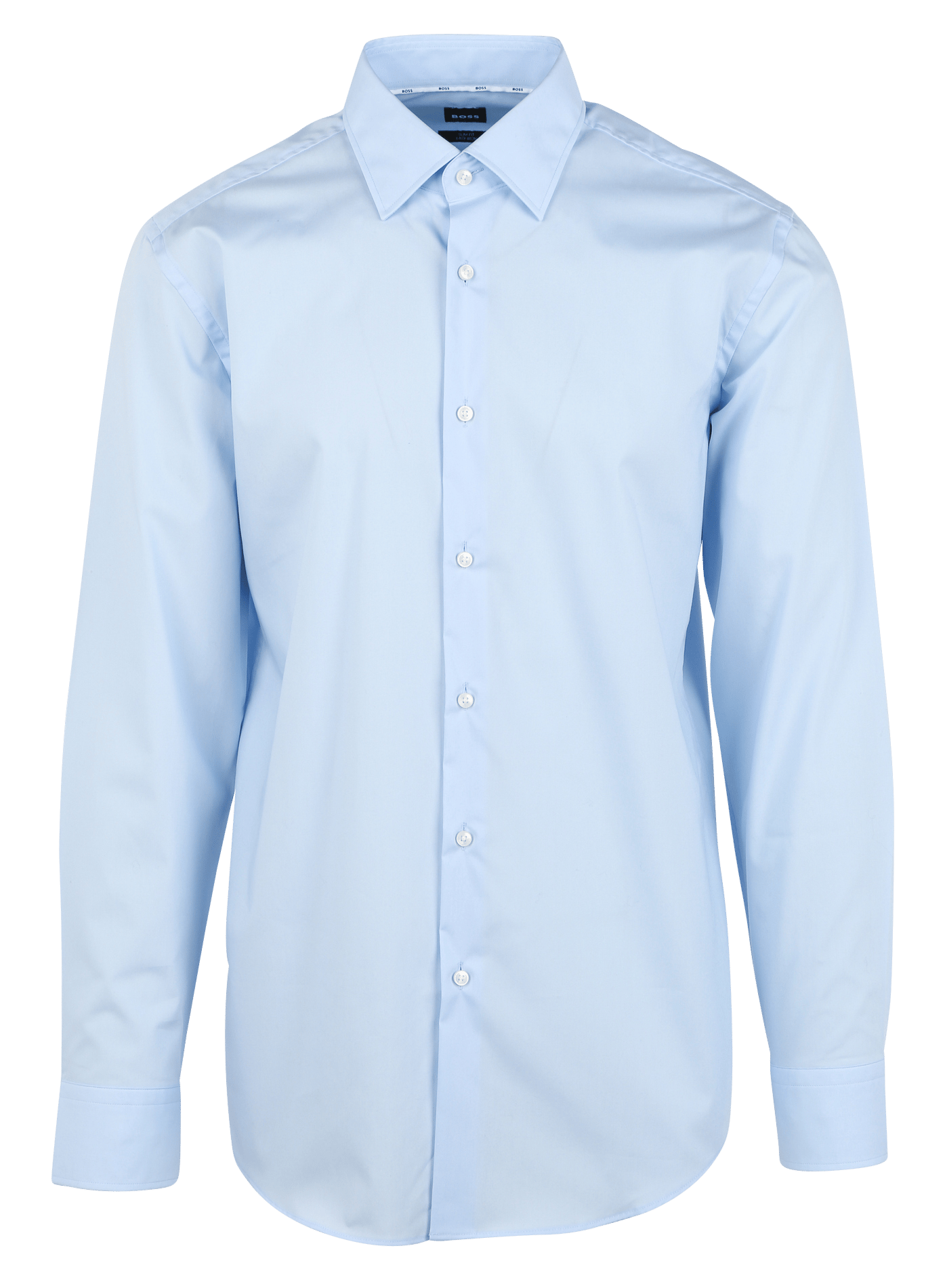 Slim-fit cotton-blend shirt BOSS Blue
