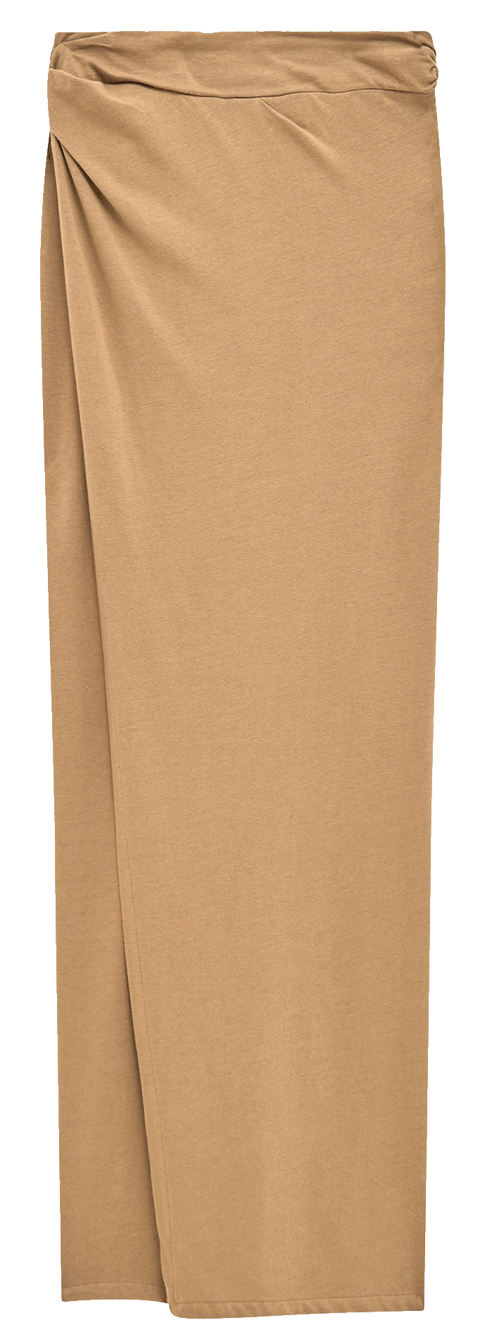 Jupe longue droite en coton mélangé IRO Kaki