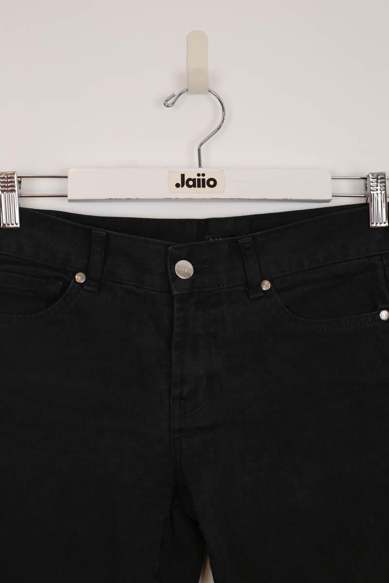 Cotton skinny jeans JOSEPH - Seconde Main Black