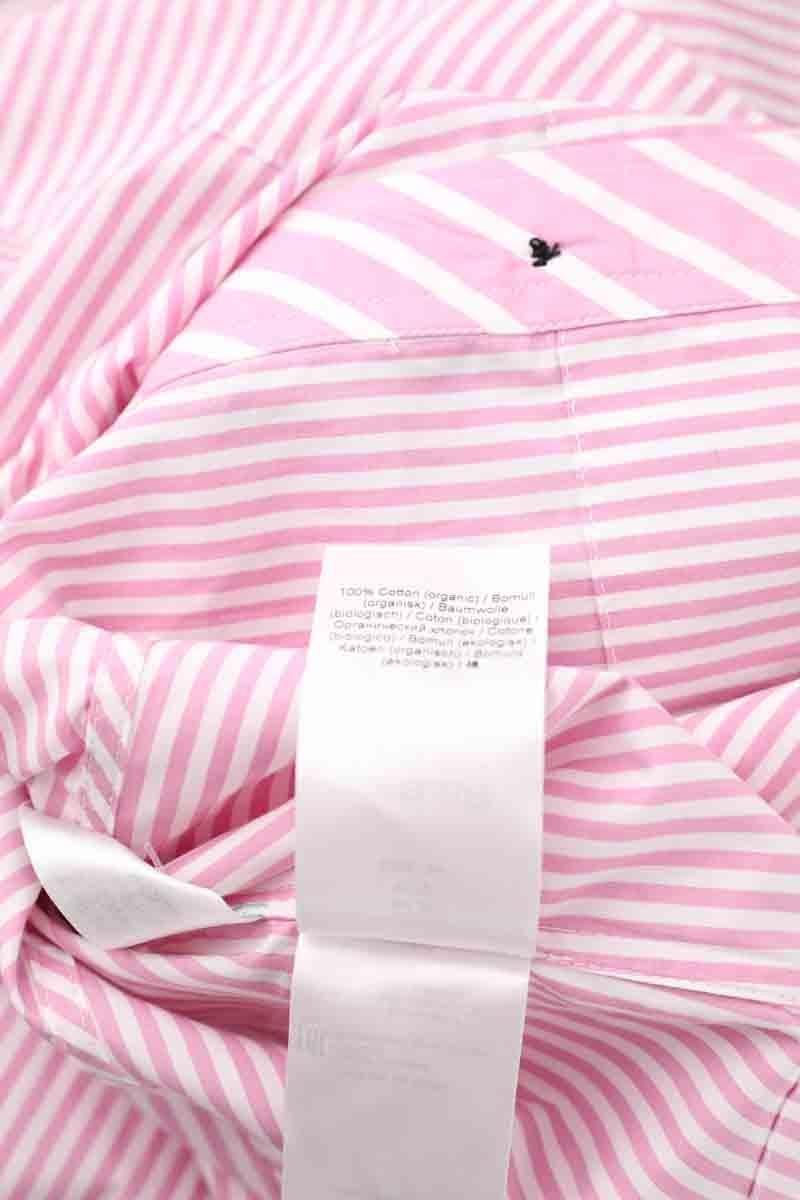 Cotton shirt GANNI - Seconde Main Pink