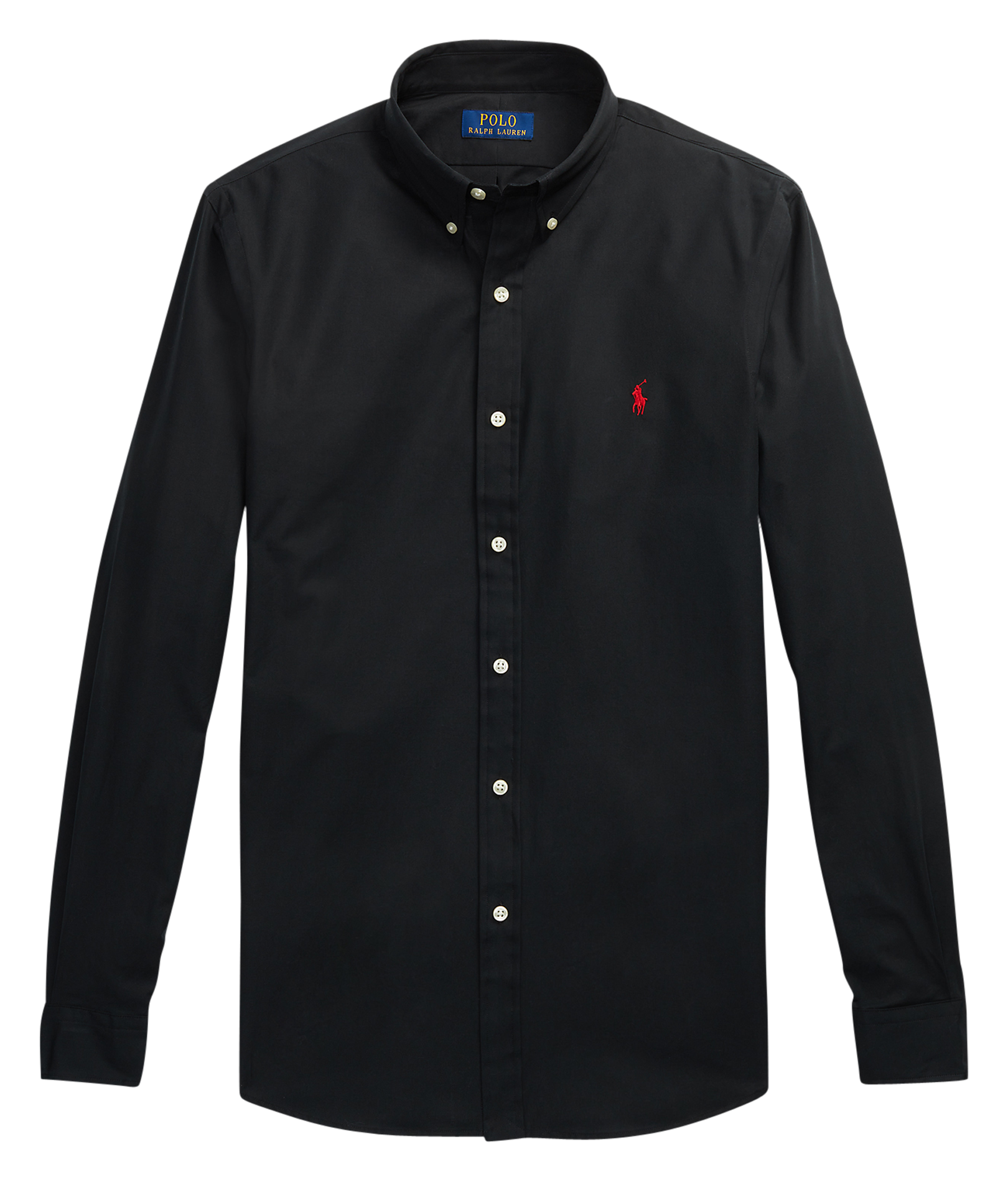 Chemise slim-fit en coton mélangé POLO RALPH LAUREN Noir