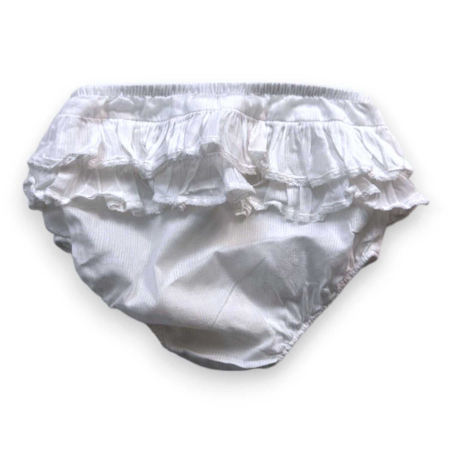 White Baby Bloomers - 18 months TARTINE ET CHOCOLAT - seconde-main White
