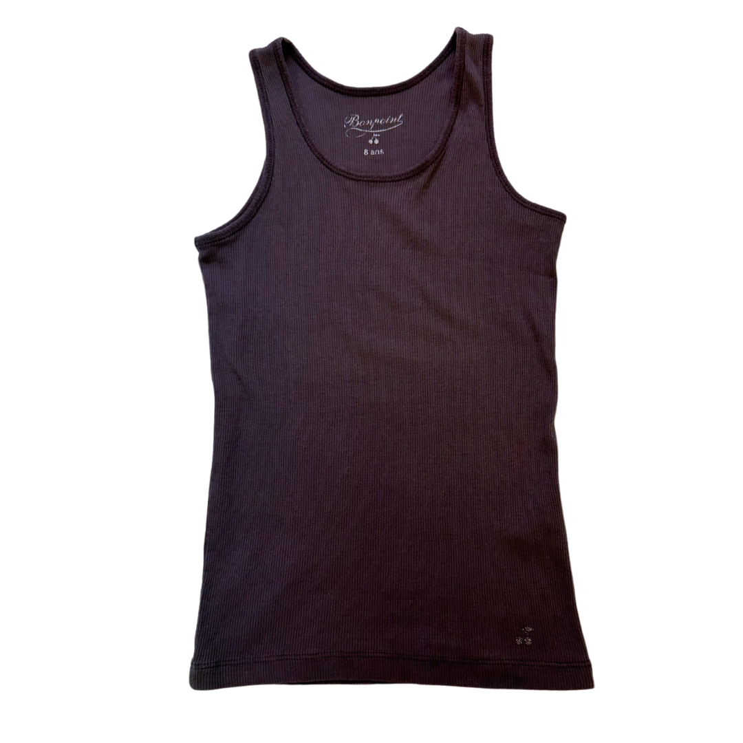 Grey Kids Tank Top - 8 years BONPOINT - Seconde Main Grey