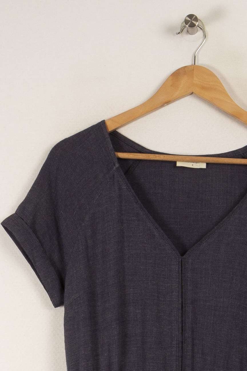 Midi dress LOUIZON - Seconde main Blue