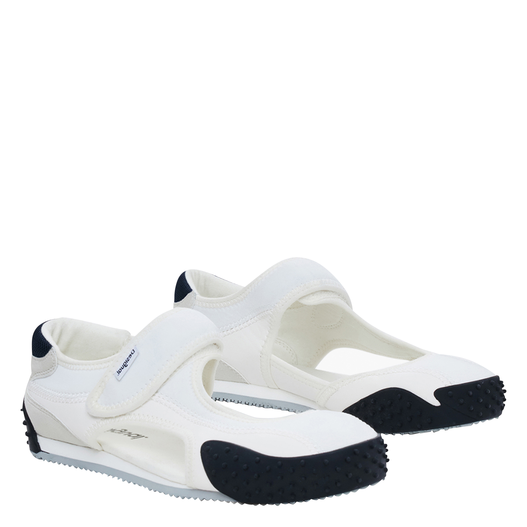 Low-top Velcro sneakers DESIGUAL White