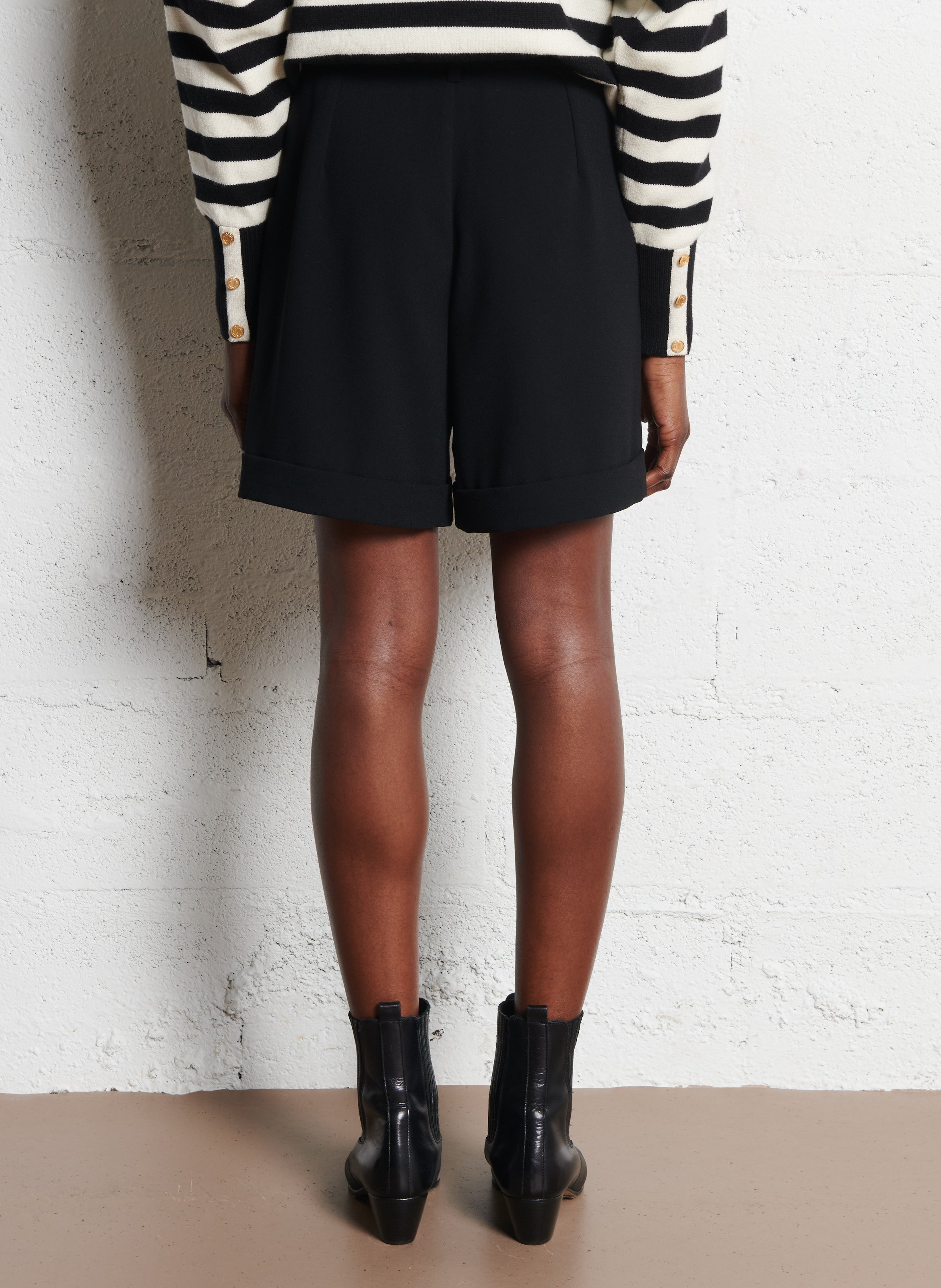 Cotton shorts I CODE Black