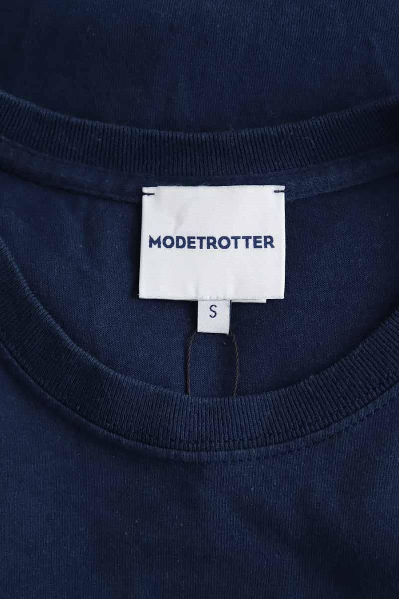 Cotton T-shirt MODETROTTER - Seconde Main Blue