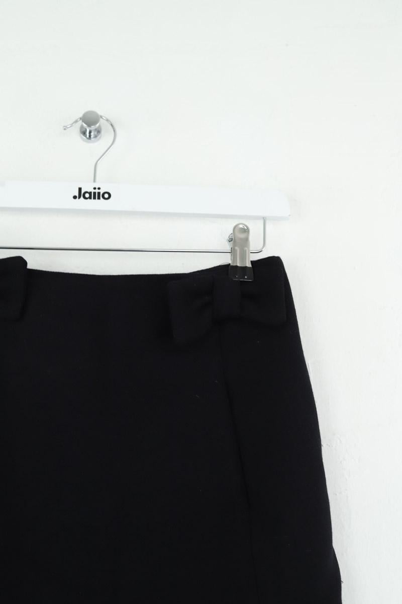 Wool mini skirt TARA JARMON - Seconde Main Black