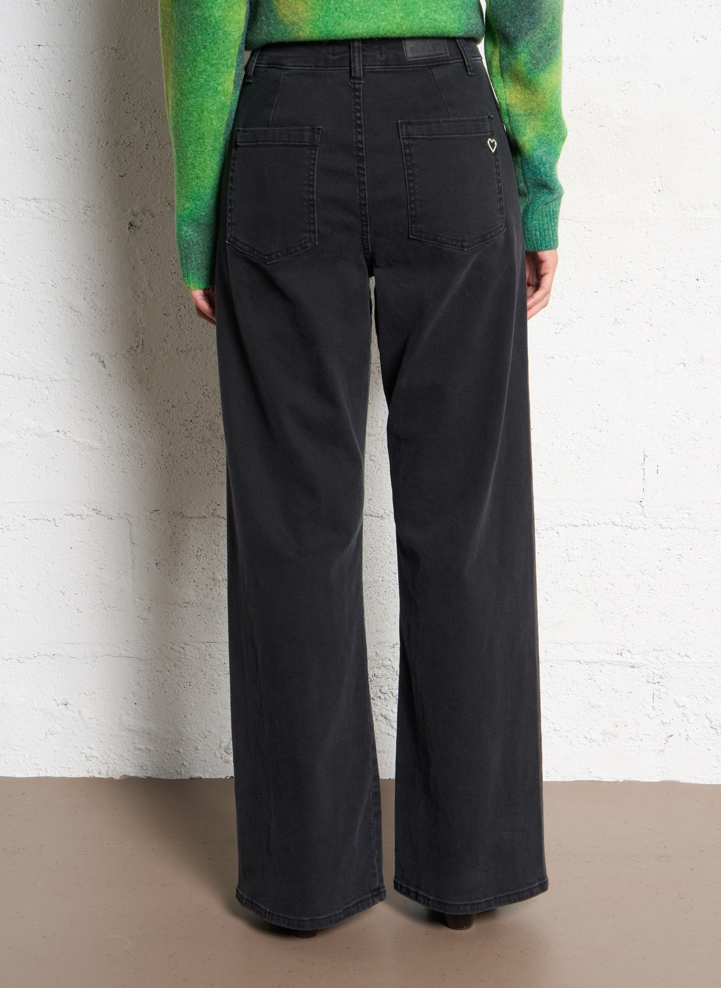 Jean flare  PLEASE Noir